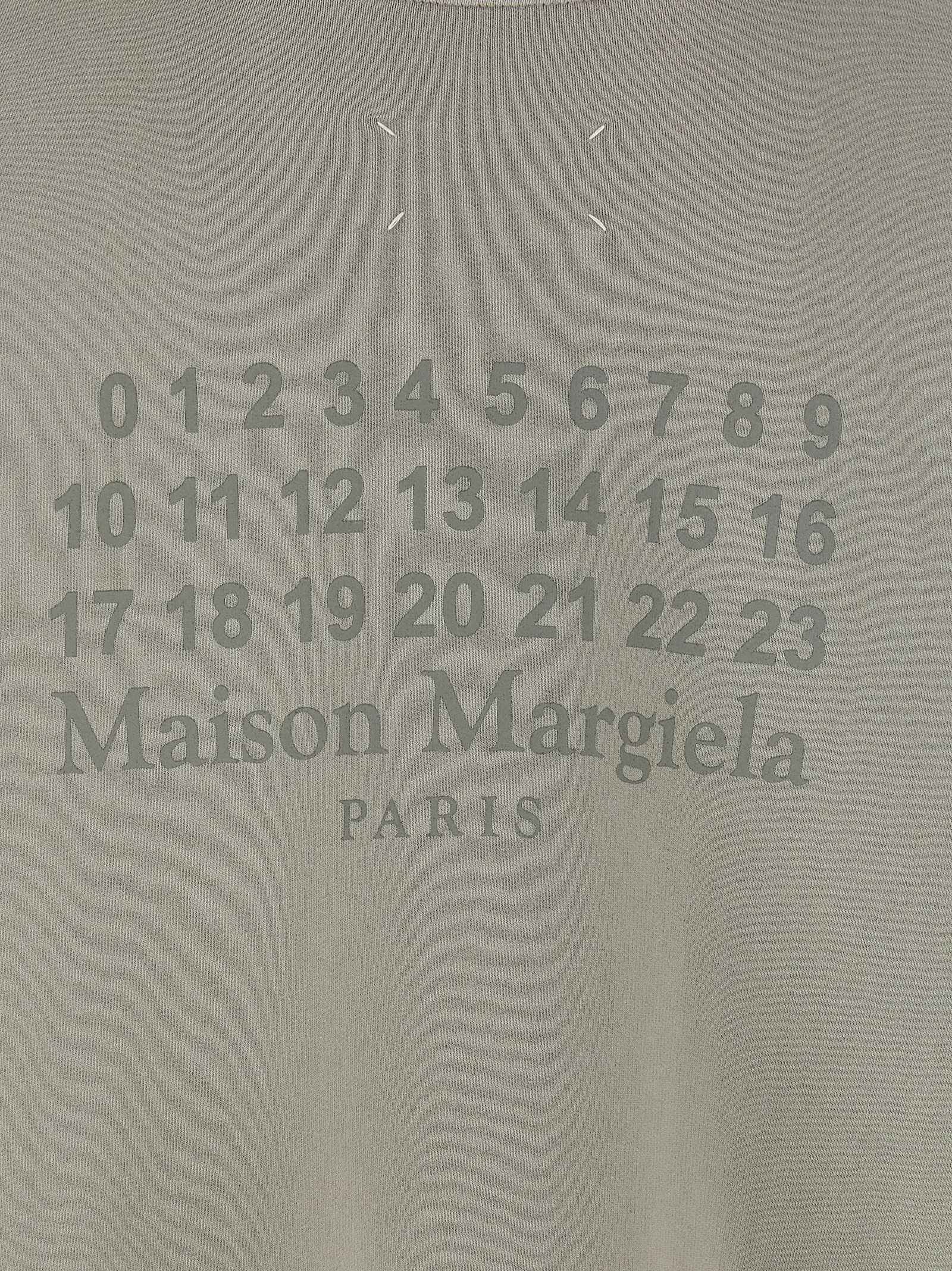 Maison Margiela Gray Cotton Sweatshirt