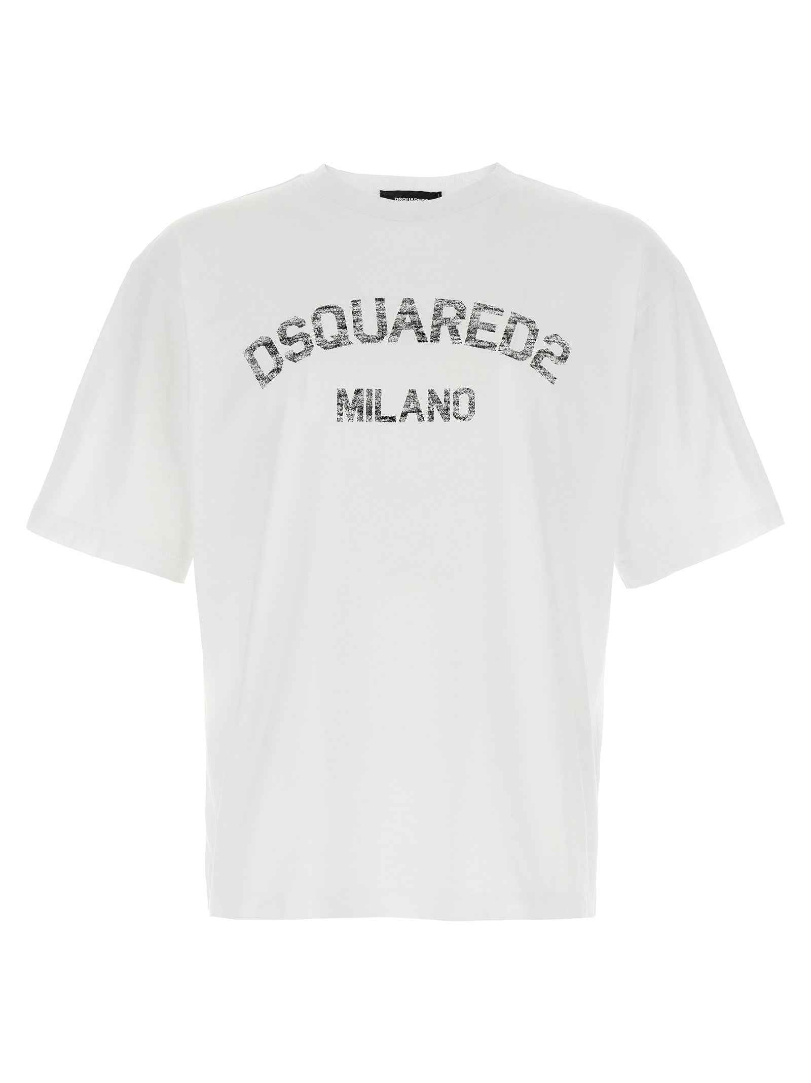 Dsquared² White Cotton T-Shirt