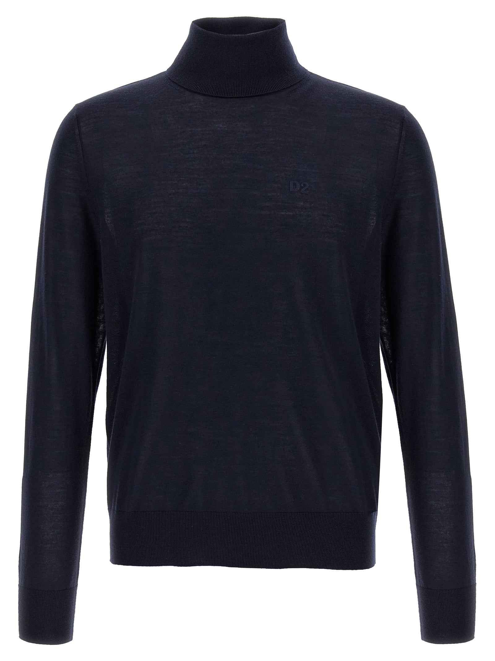 Dsquared² Blue Virgin Wool Cardigan