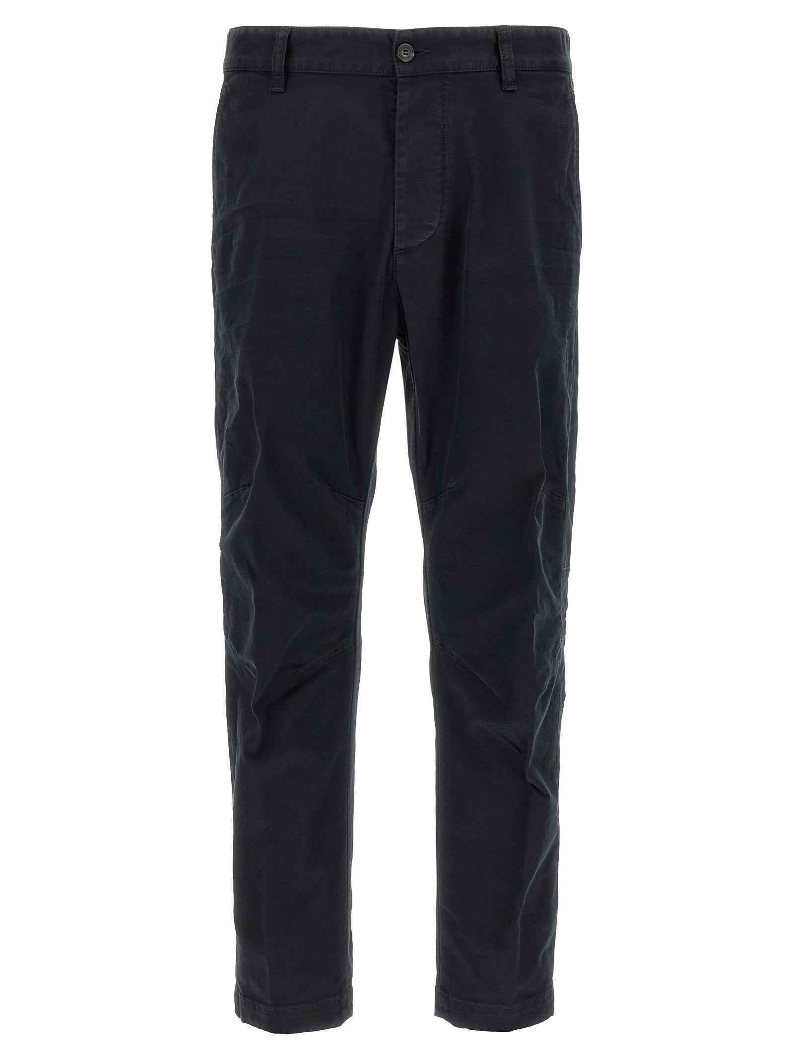 Dsquared² Black Cotton Chino Pants