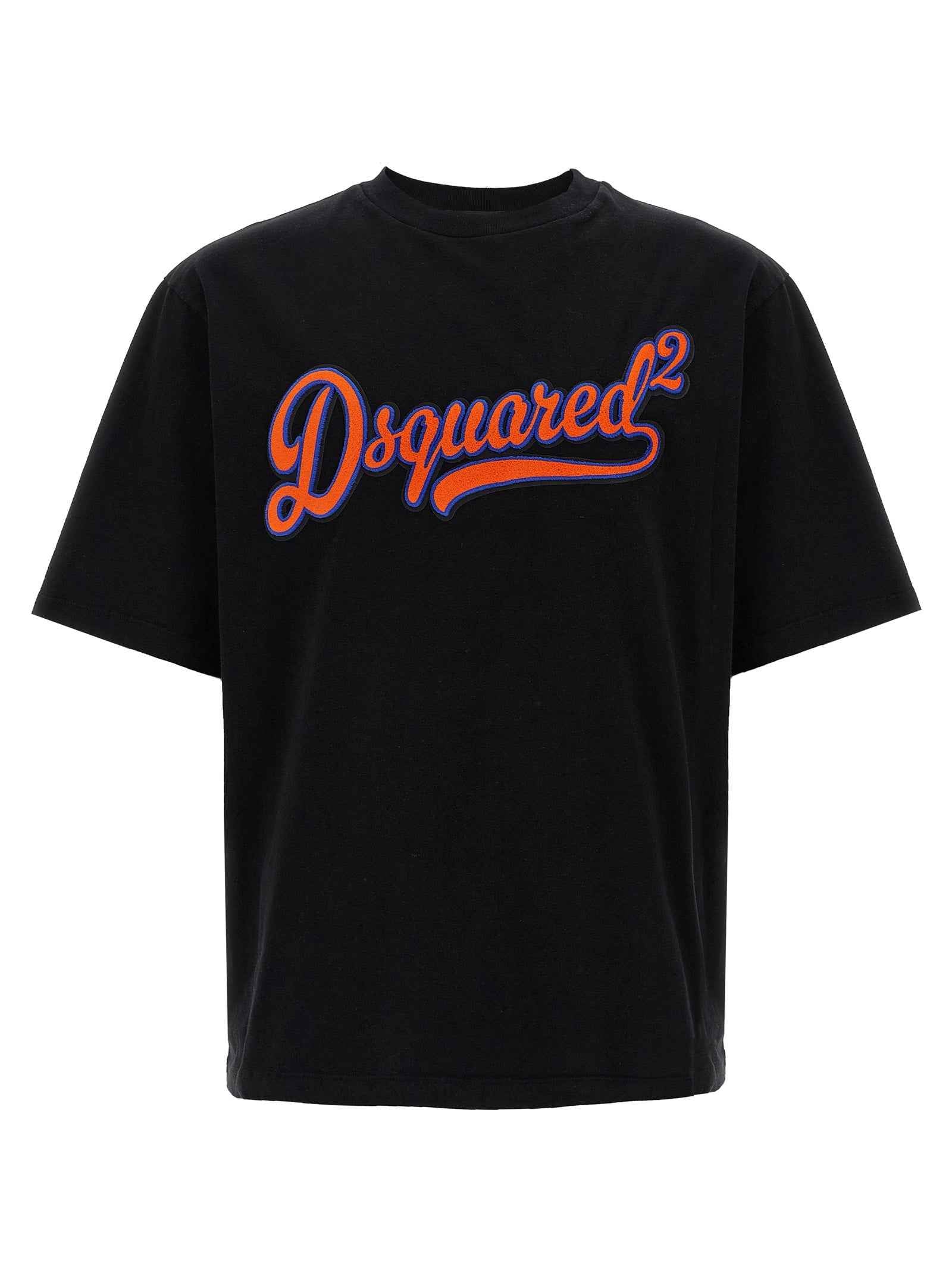 Dsquared² Black Cotton T-Shirt