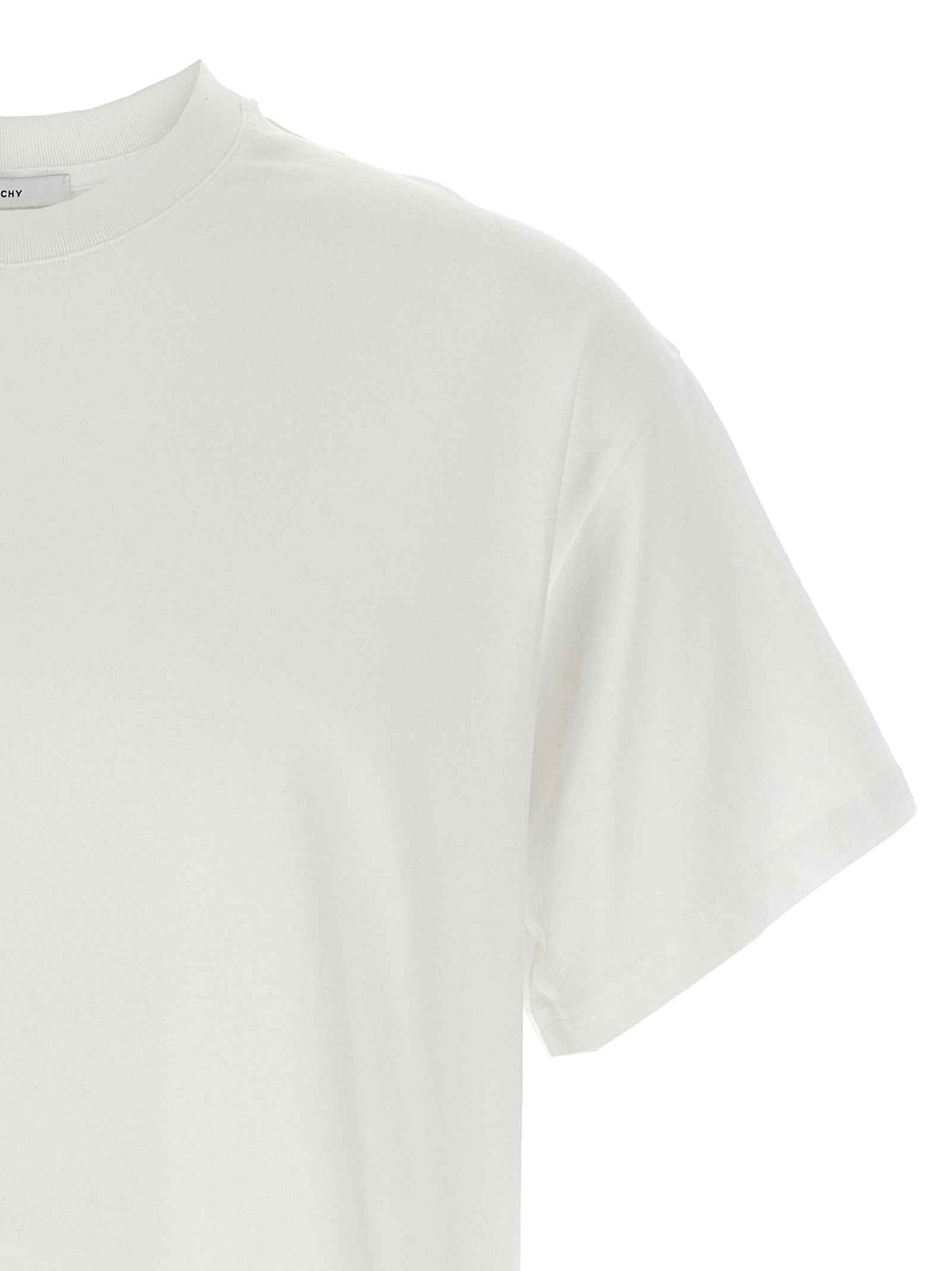 Givenchy White Cotton T-Shirt
