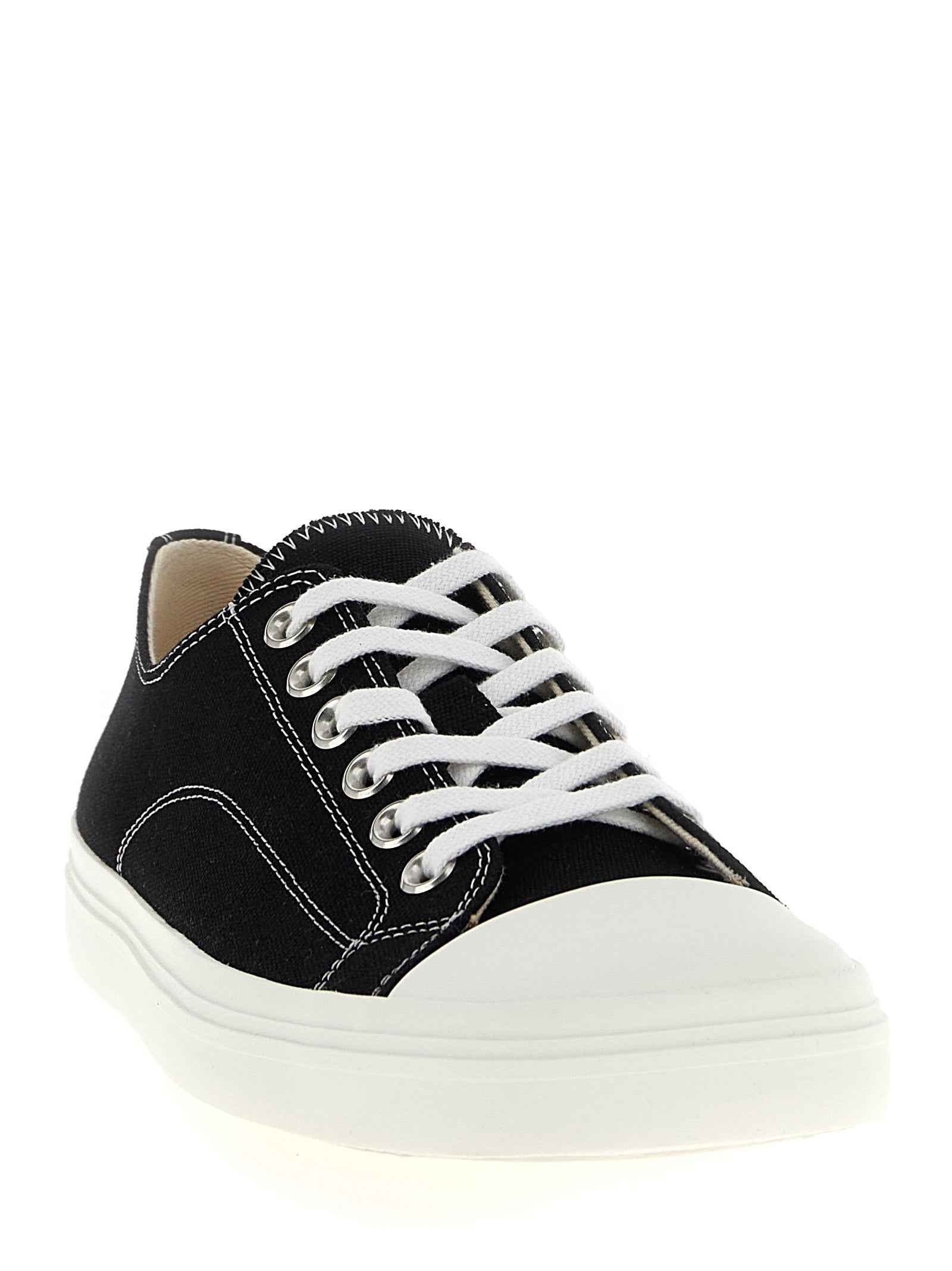 Moschino Bicolor Cotton Sneakers