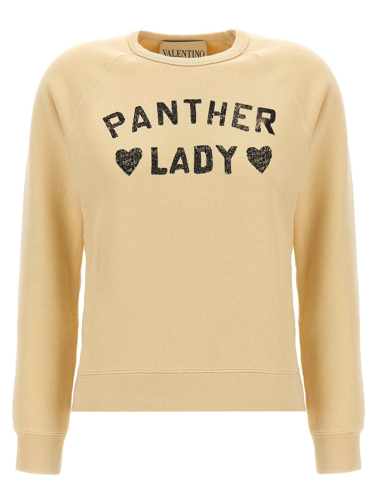 Valentino Garavani Beige Cotton Sweatshirt