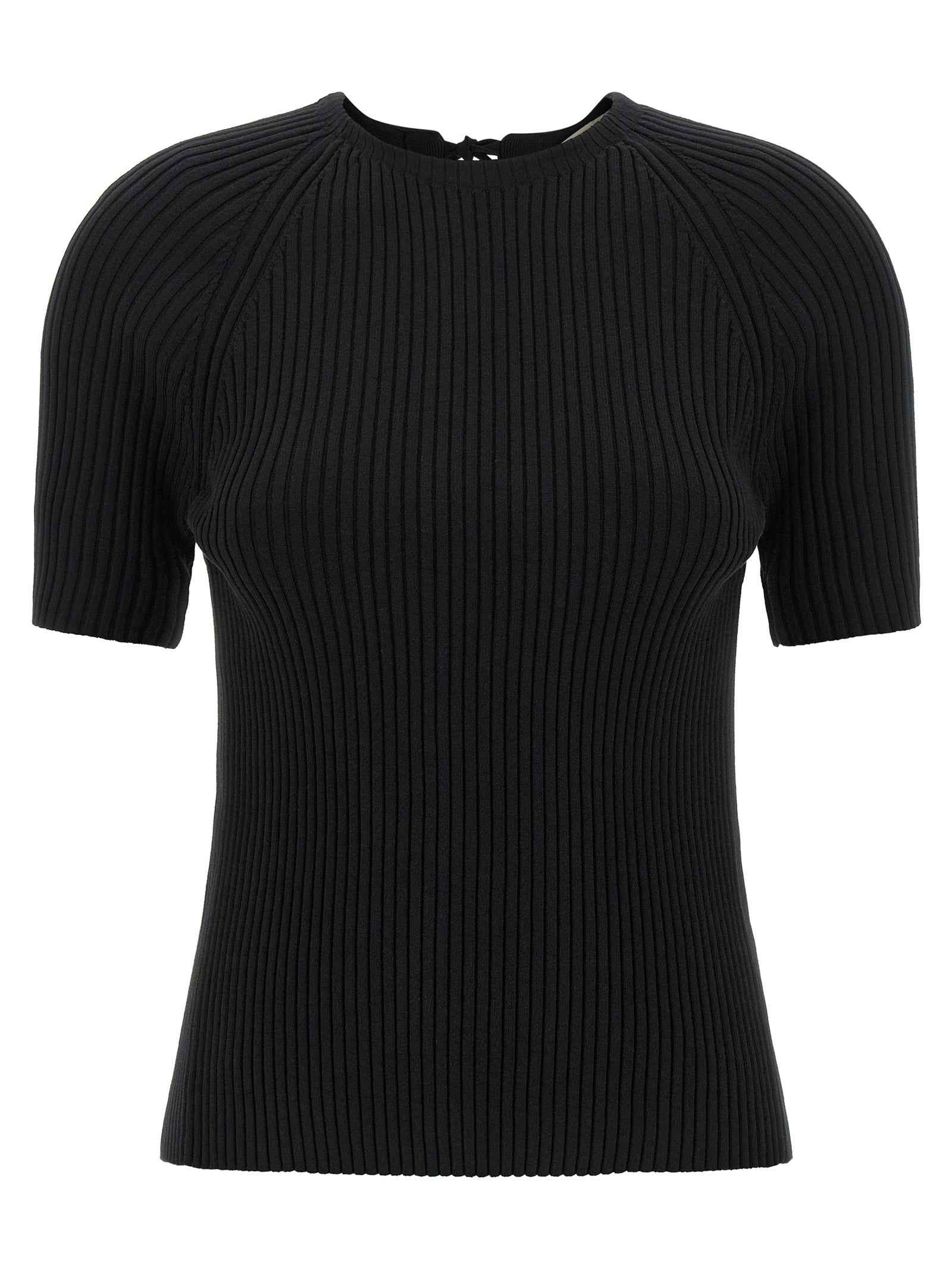 Tory Burch Black Cotton Cardigan