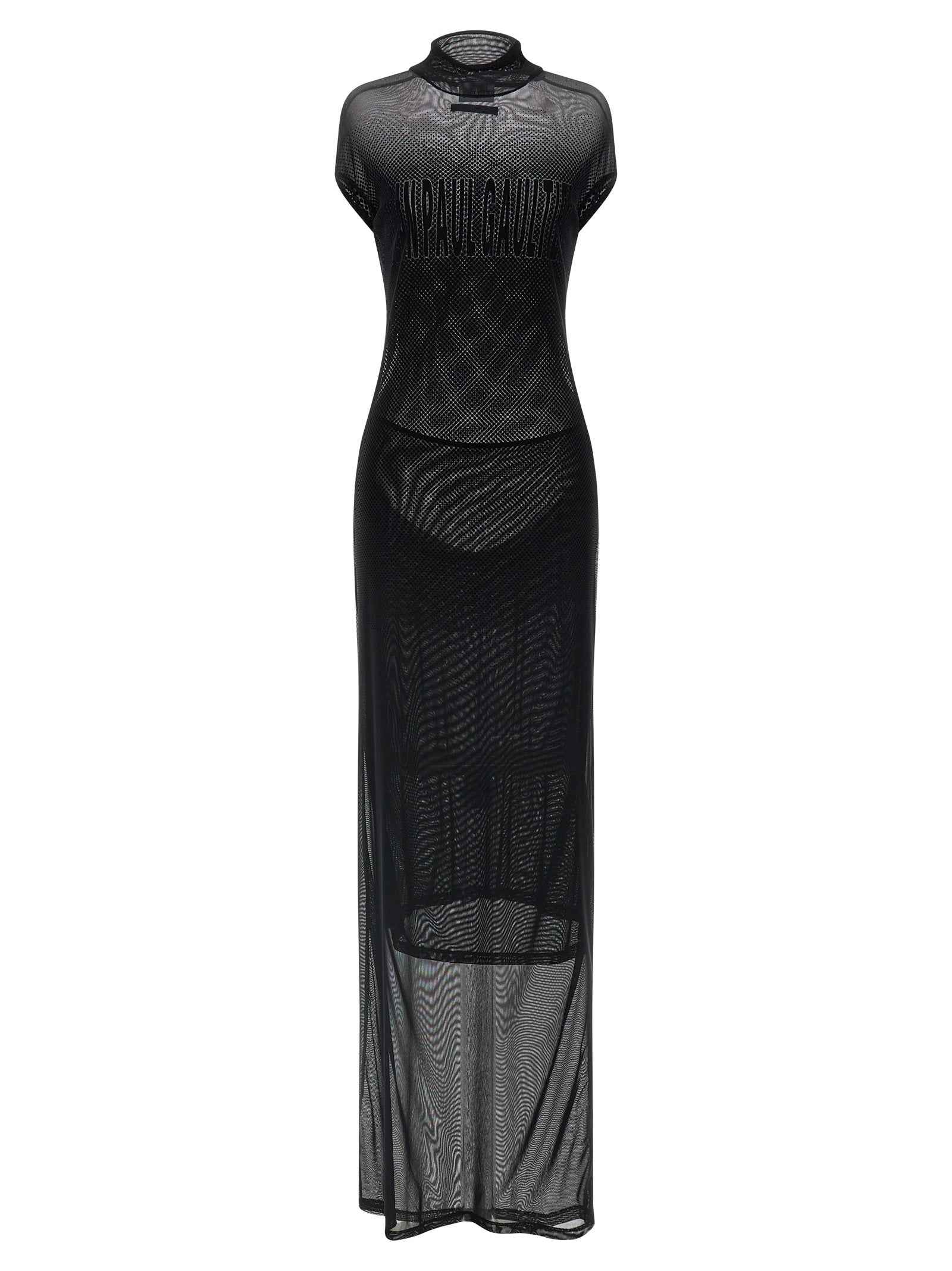 Jean Paul Gaultier Black Polyamide Long Dress