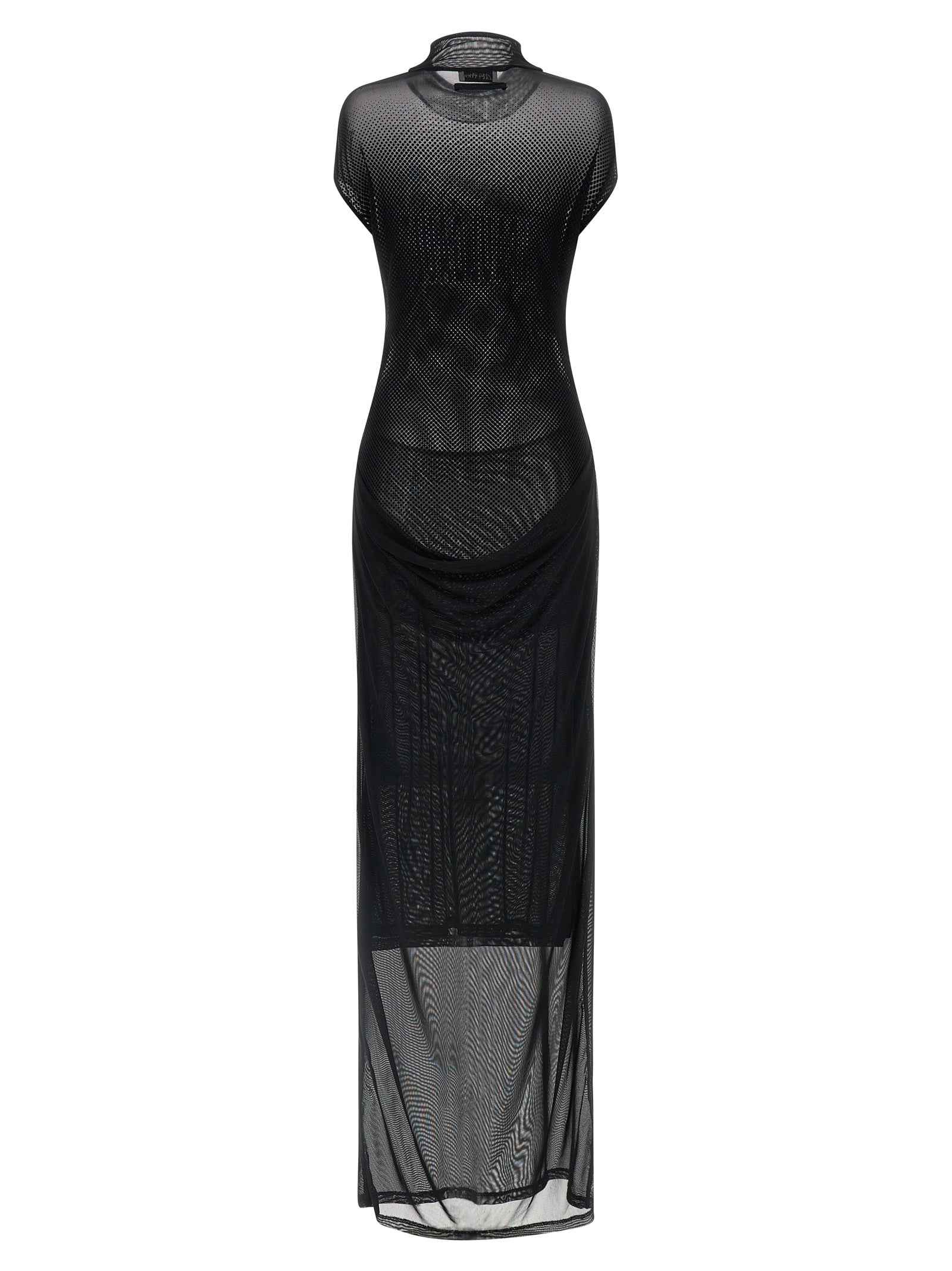 Jean Paul Gaultier Black Polyamide Long Dress