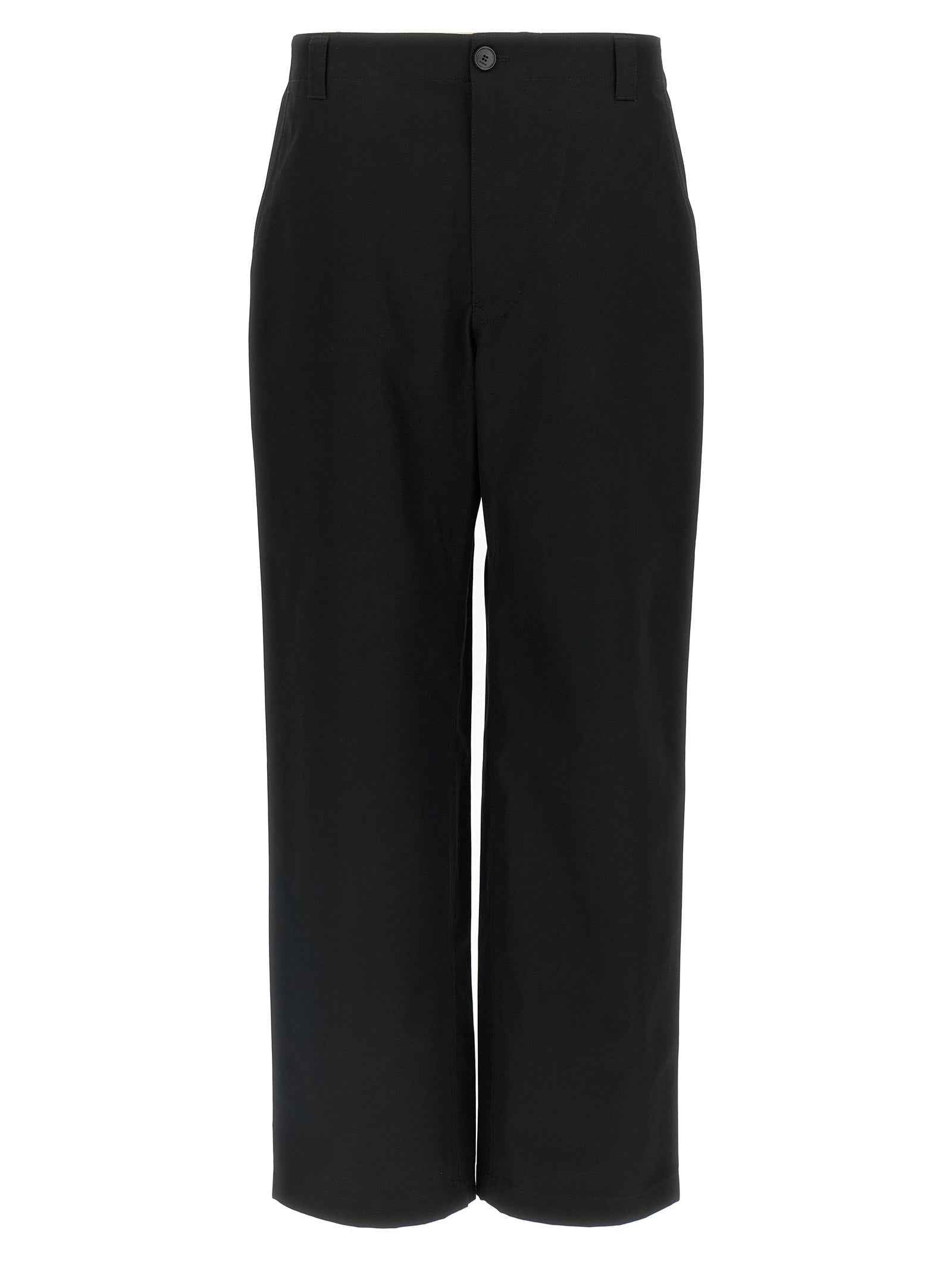 Gucci Black Cotton Casual Pants