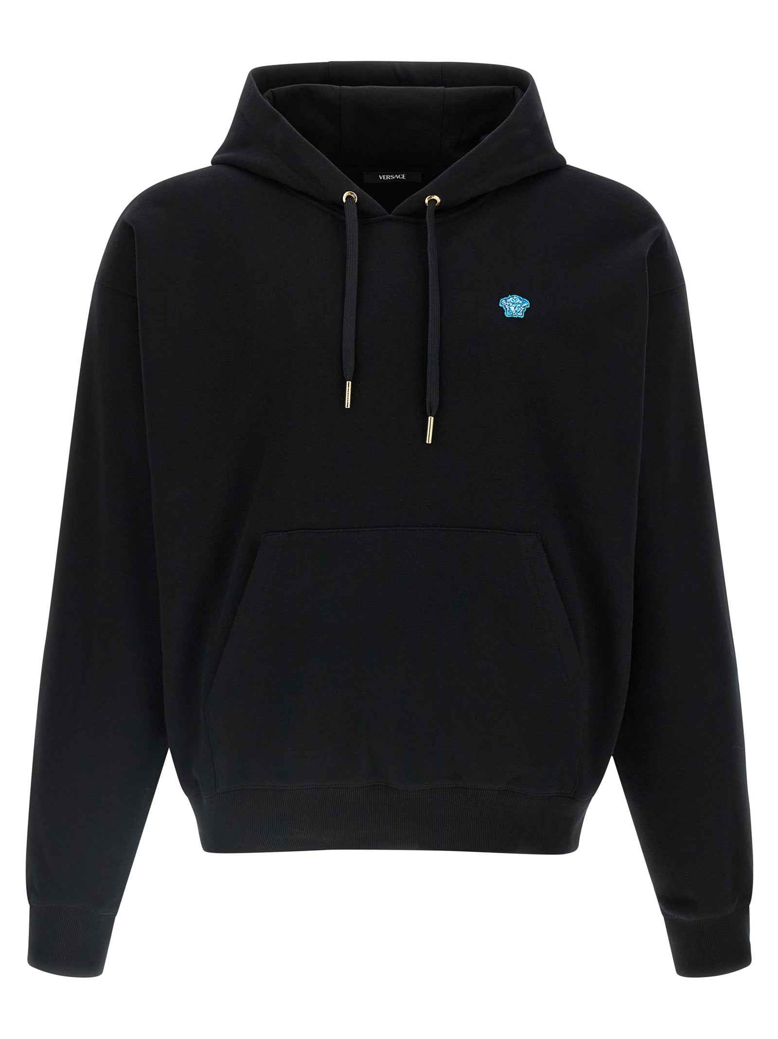 Versace Black Cotton Sweatshirt