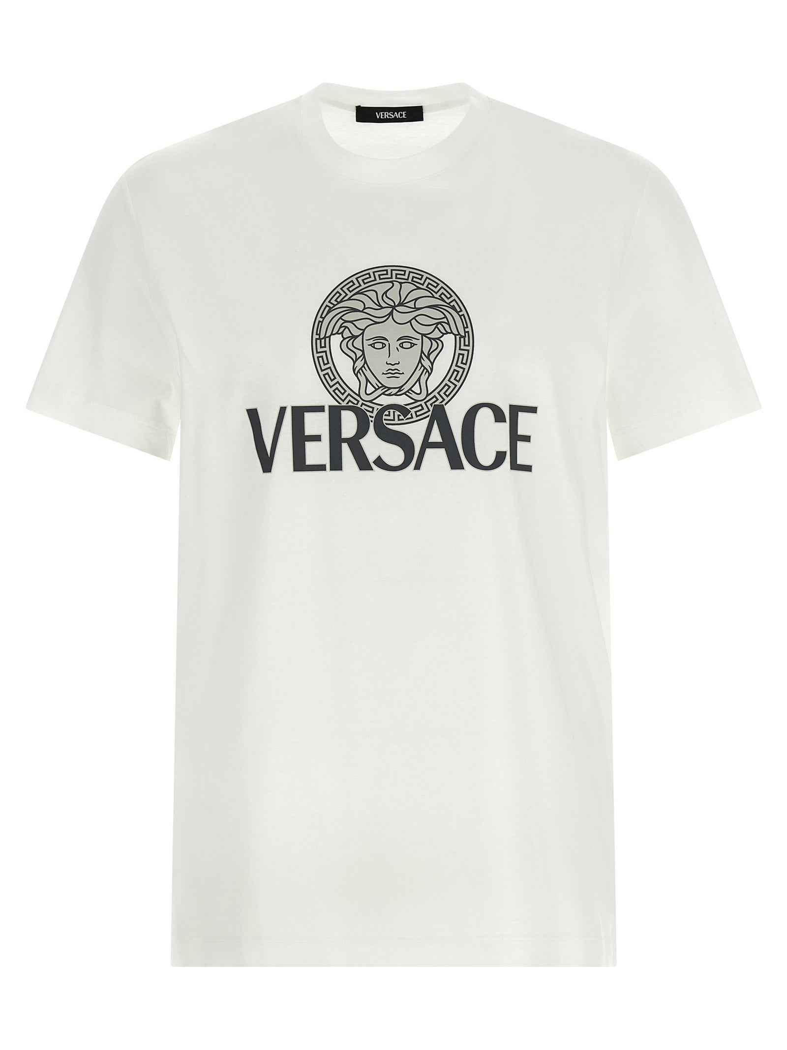 Versace Bicolor Cotton T-Shirt