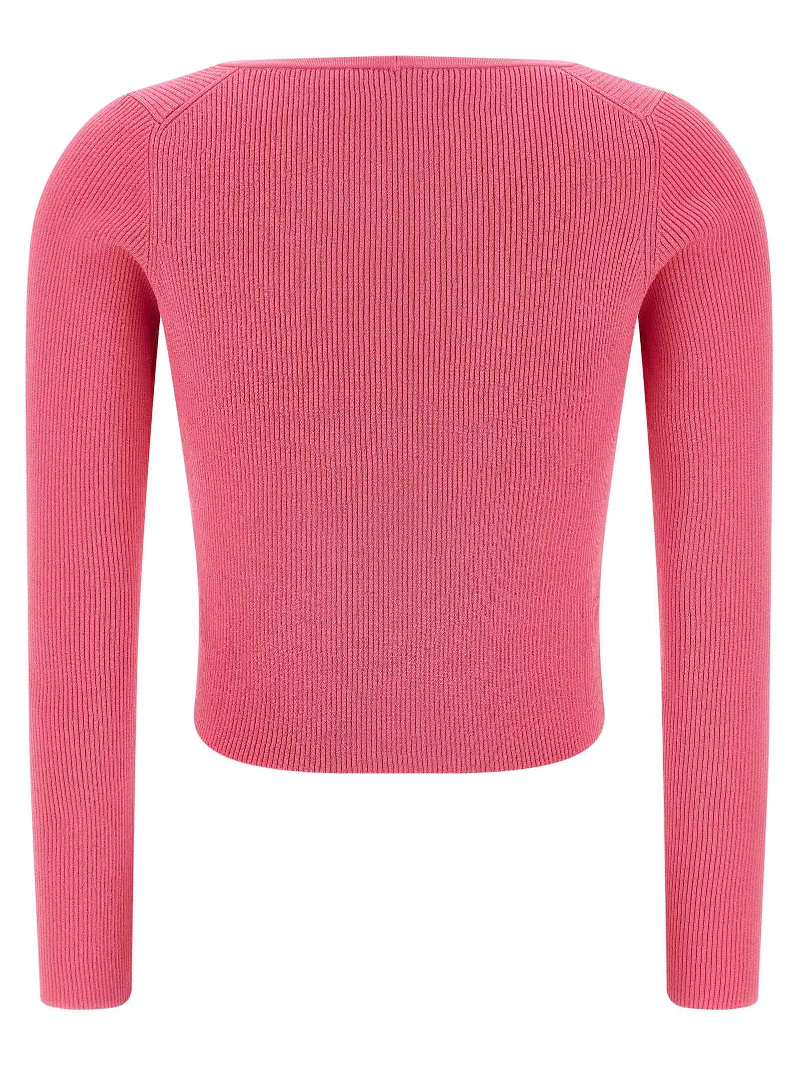 Versace Fuchsia Viscose Cardigan