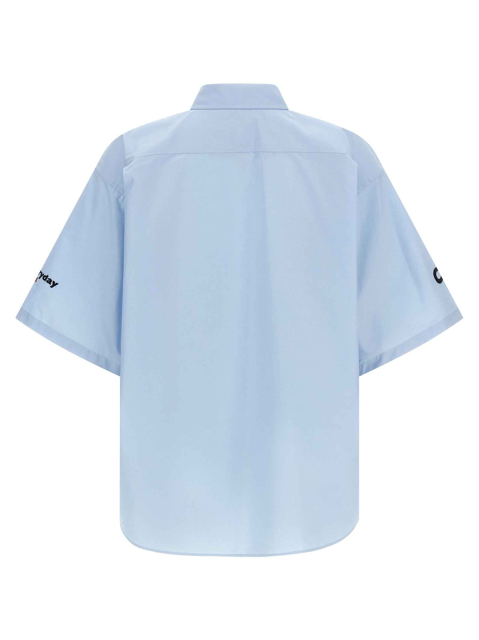 Balenciaga Blue Cotton Blouse