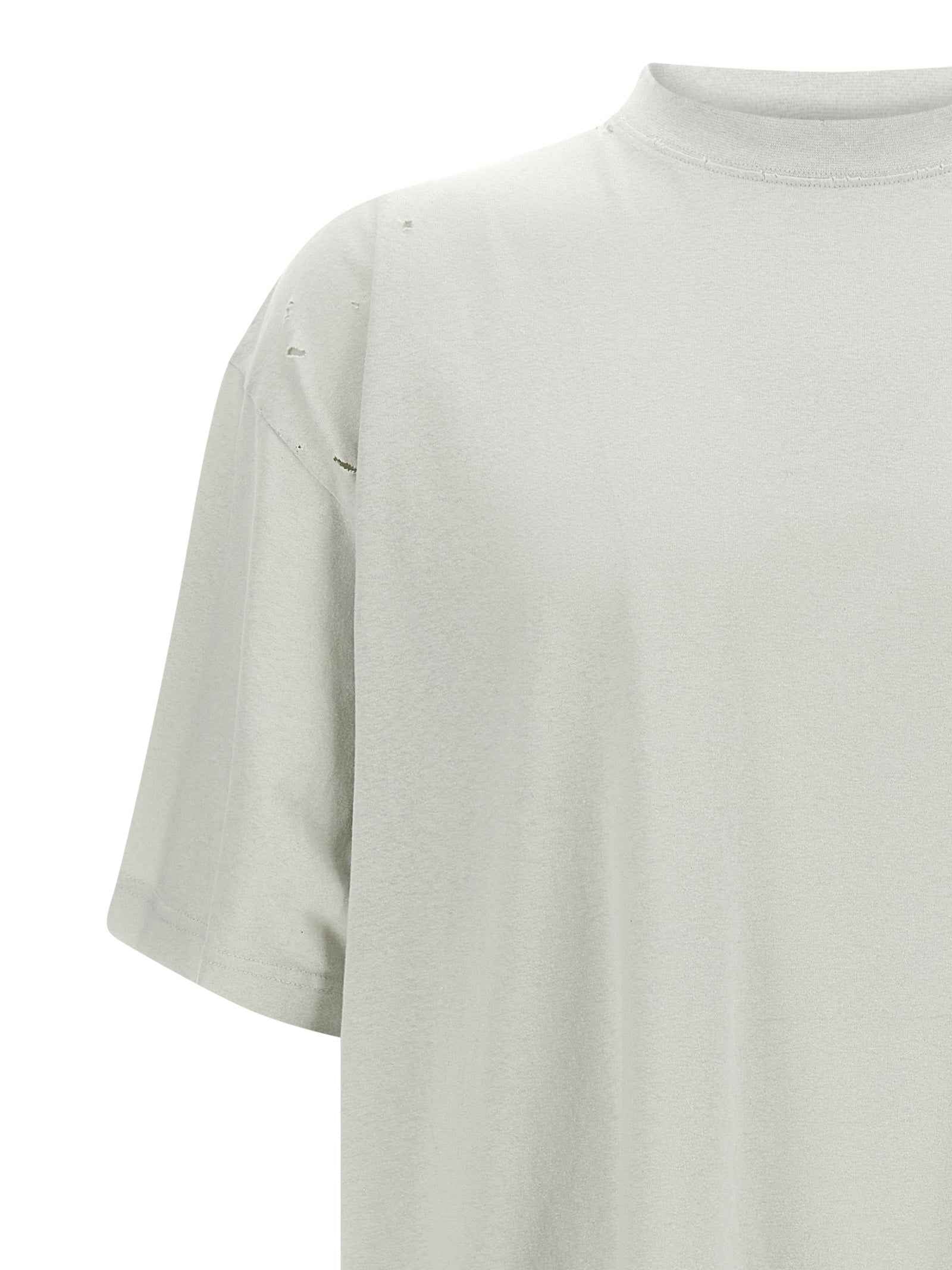 Balenciaga Beige Cotton T-Shirt
