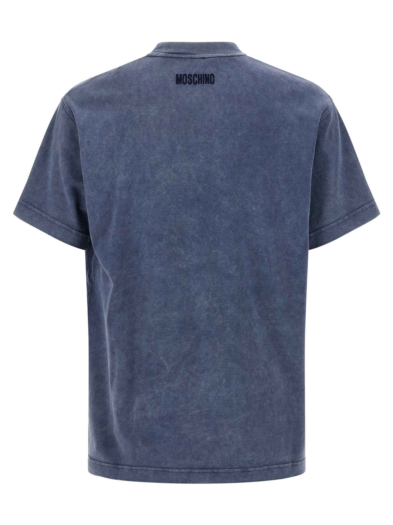 Moschino Blue Cotton T-Shirt