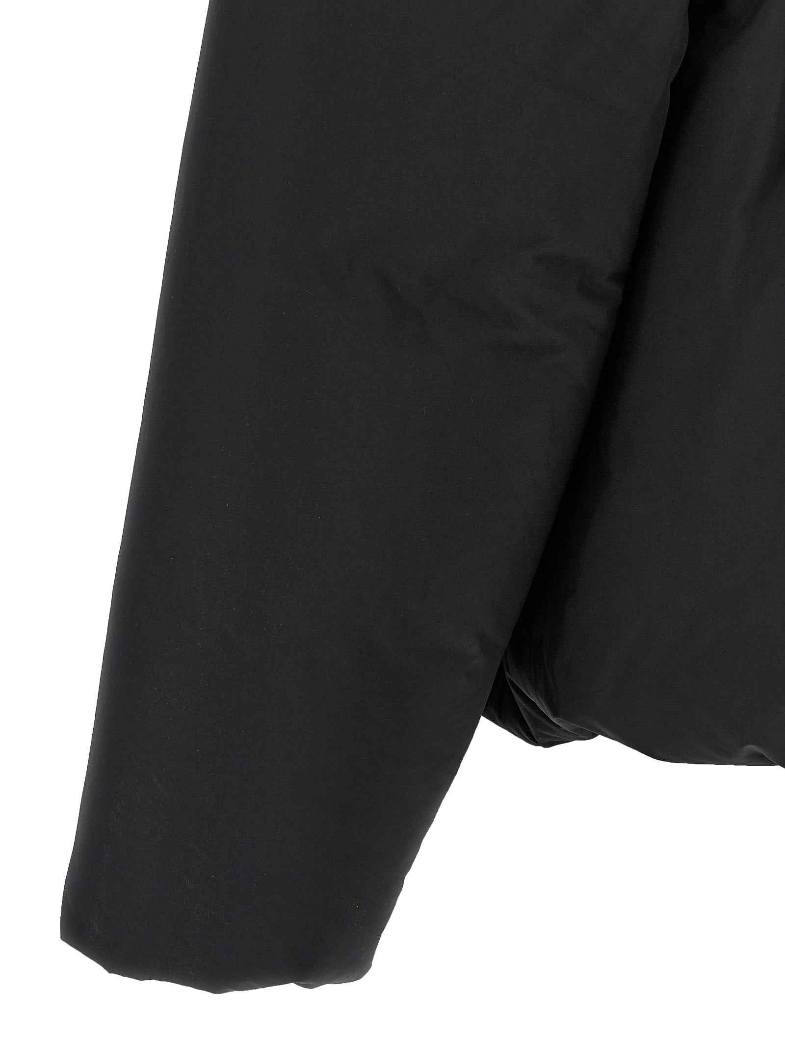 Dsquared² Black Polyester Full-Length Jacket