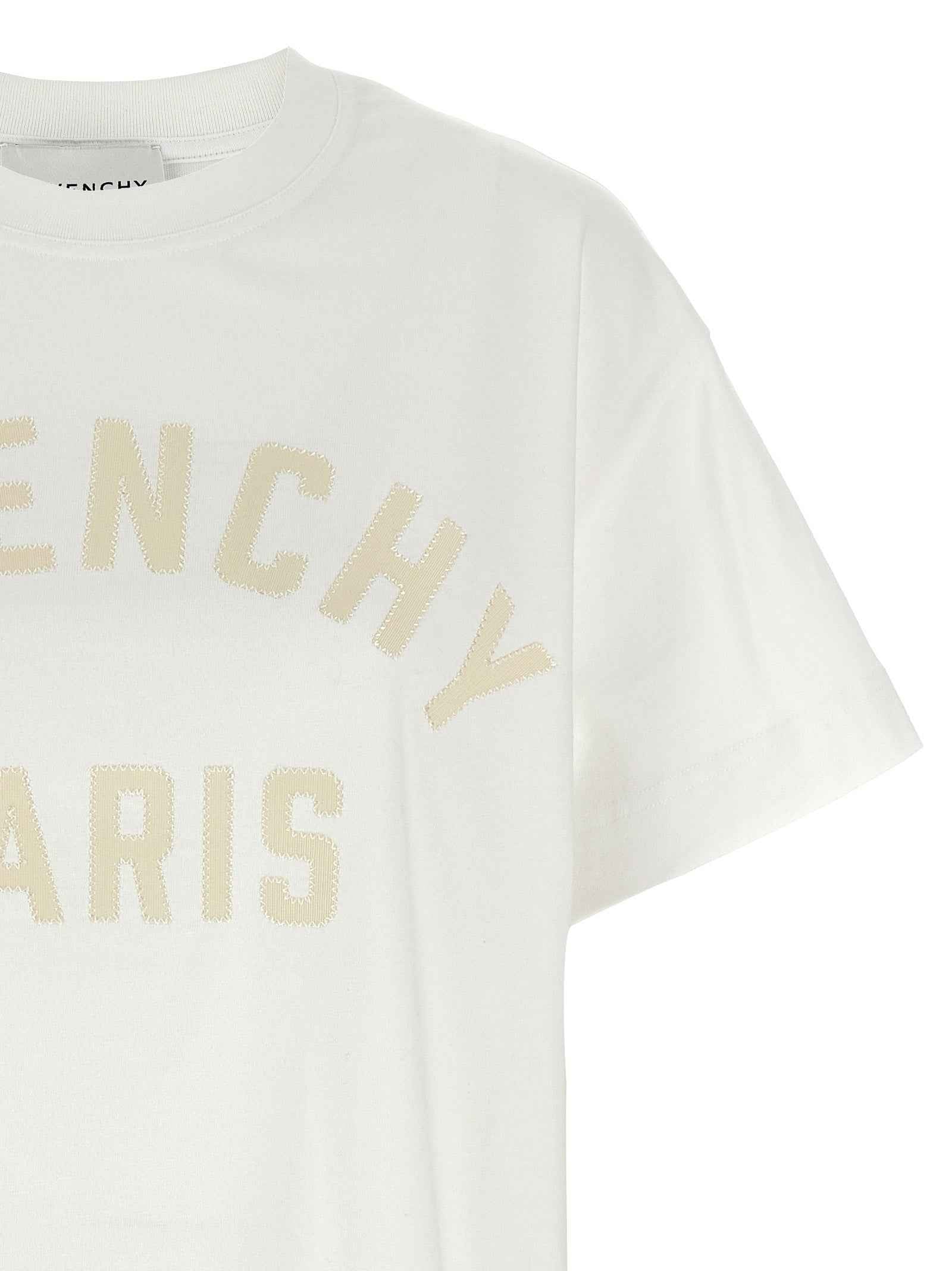 Givenchy White Cotton T-Shirt