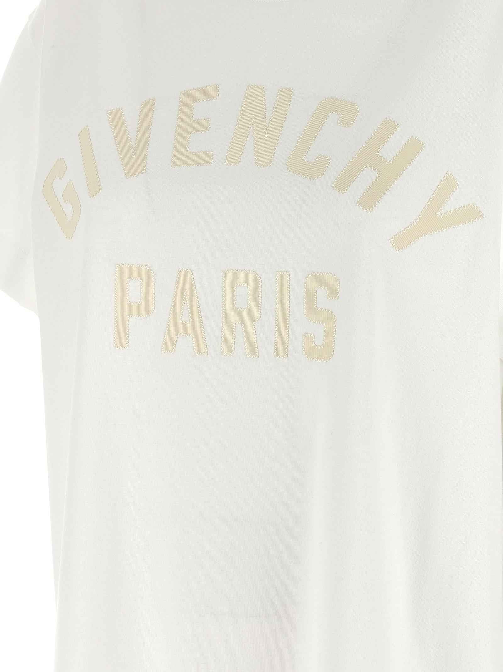Givenchy White Cotton T-Shirt