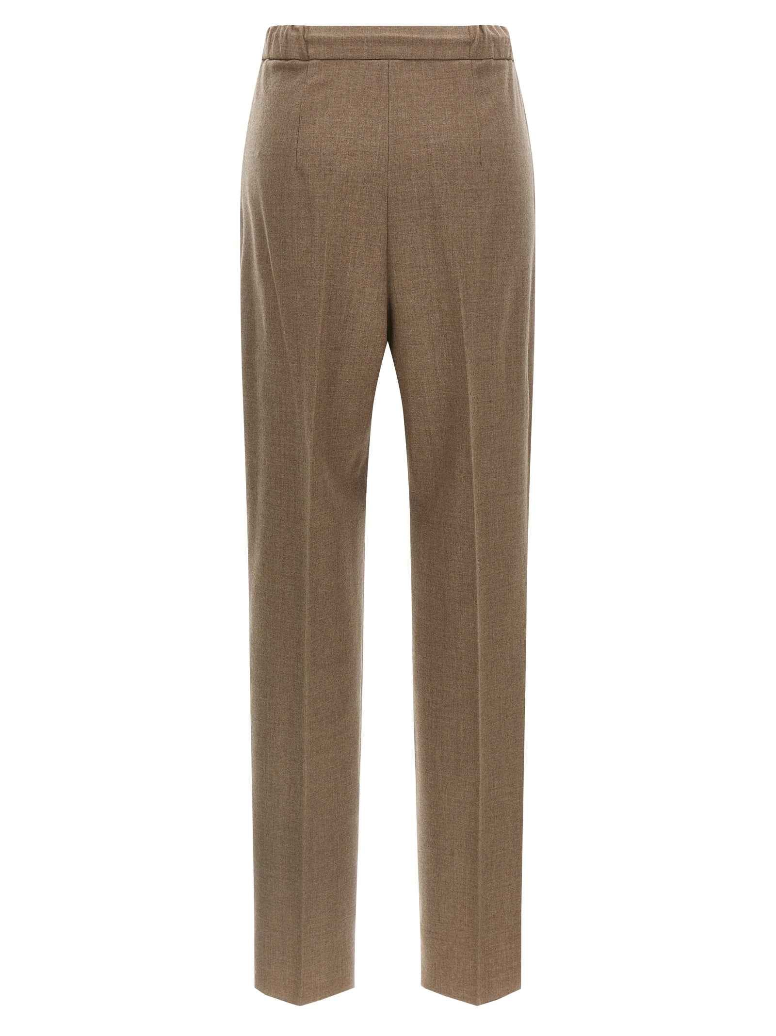 Max Mara Gray Cashmere Casual Pants