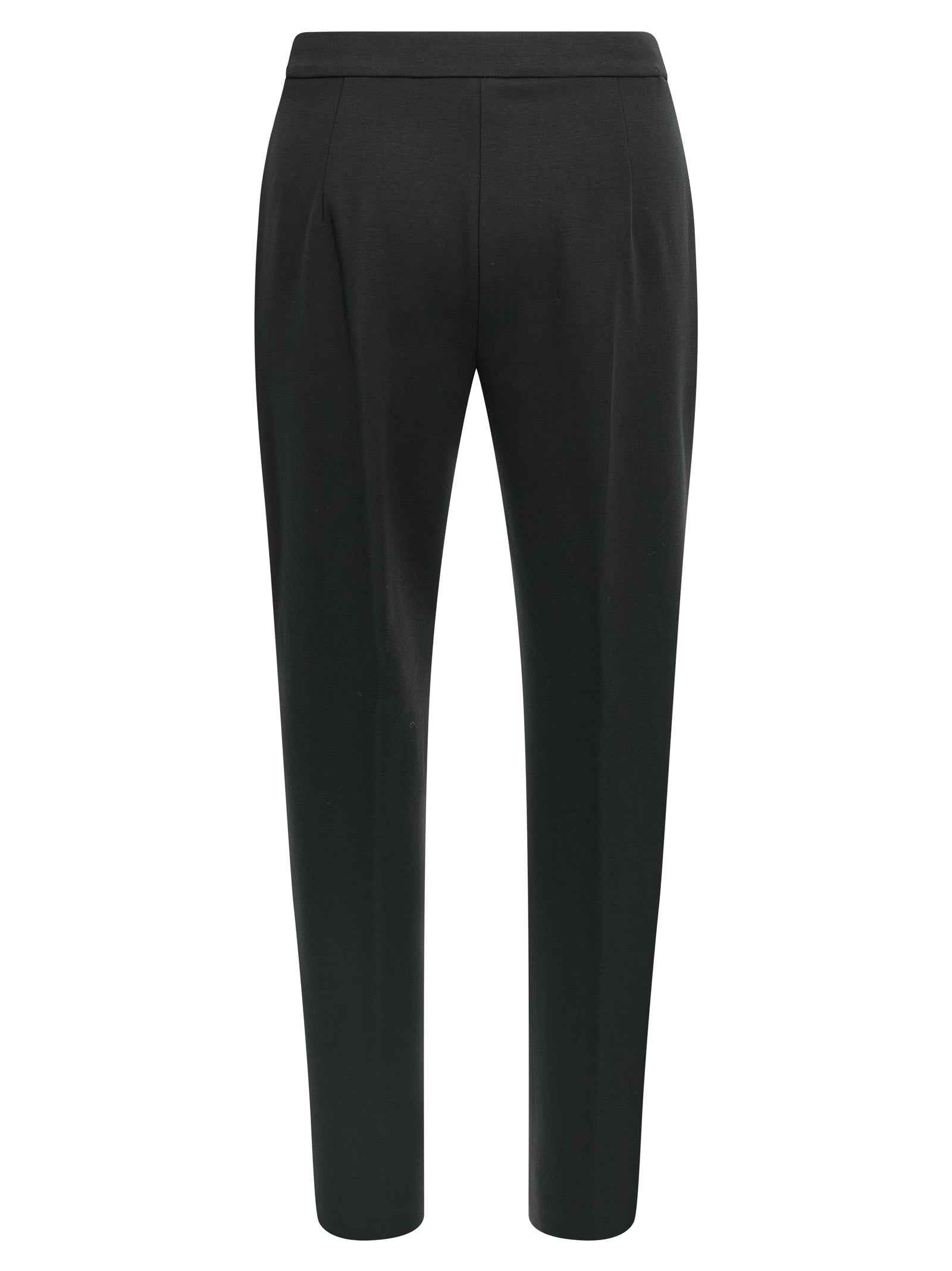 Max Mara Black Viscose Casual Pants