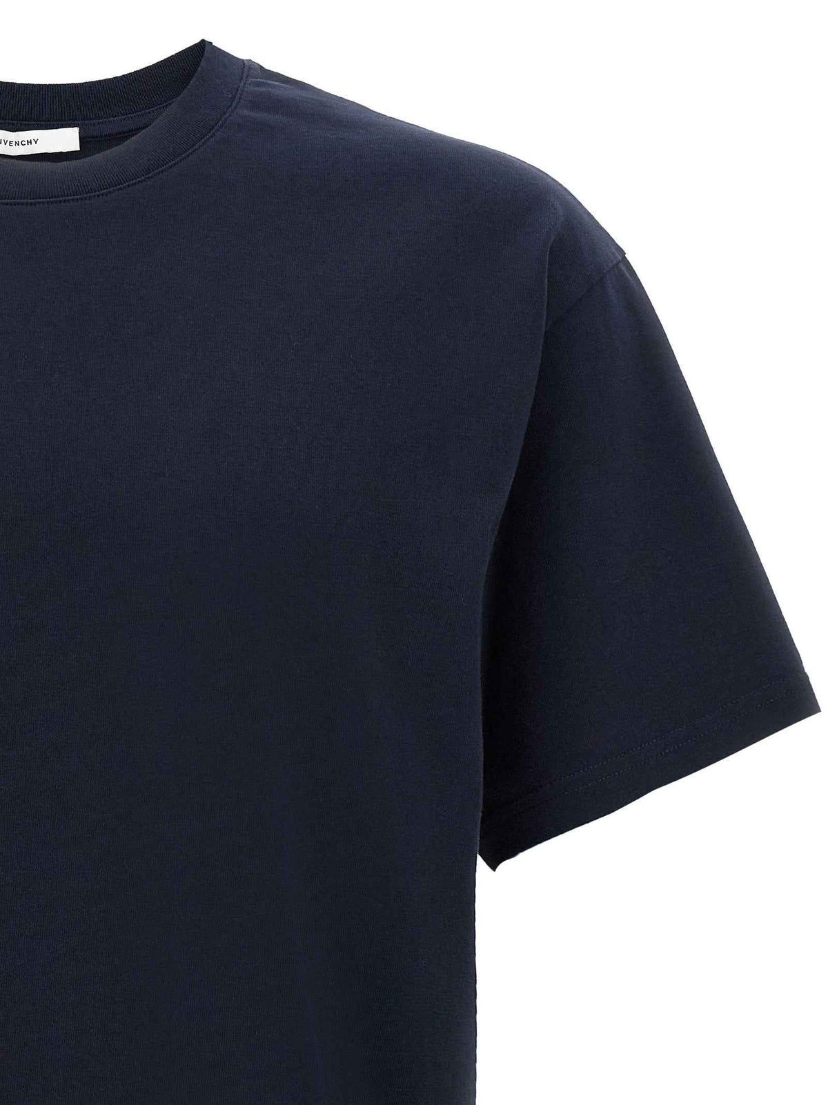 Givenchy Blue Cotton T-Shirt