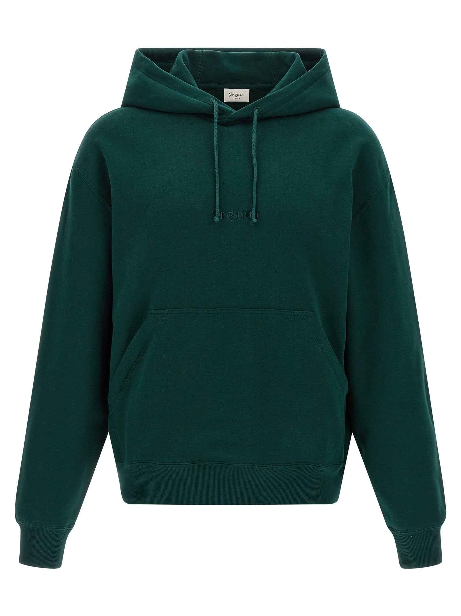 Saint Laurent Bicolor Cotton Sweatshirt