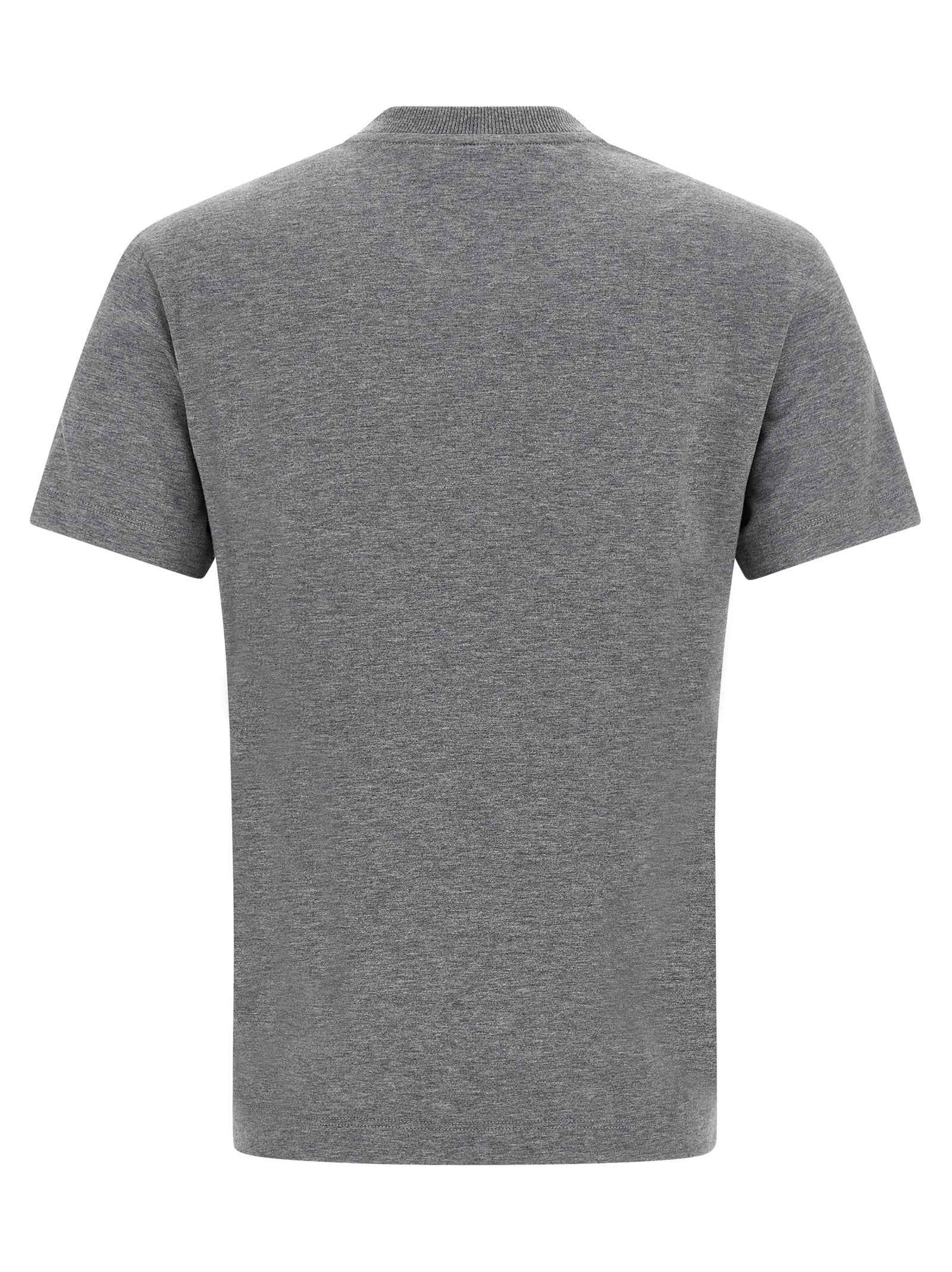 Fendi Gray Cotton T-Shirt