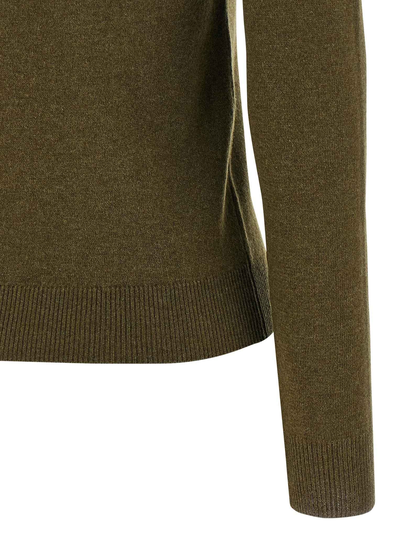 Saint Laurent Bicolor Cashmere Cardigan