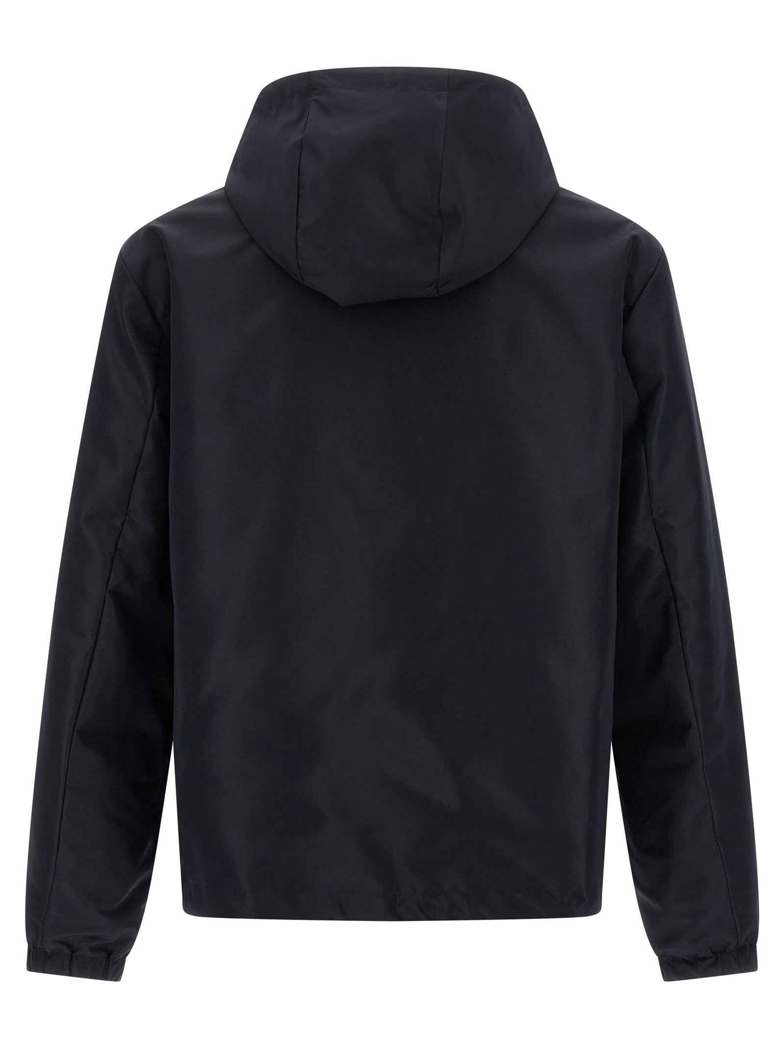 Fendi Blue Polyester Shell Jacket