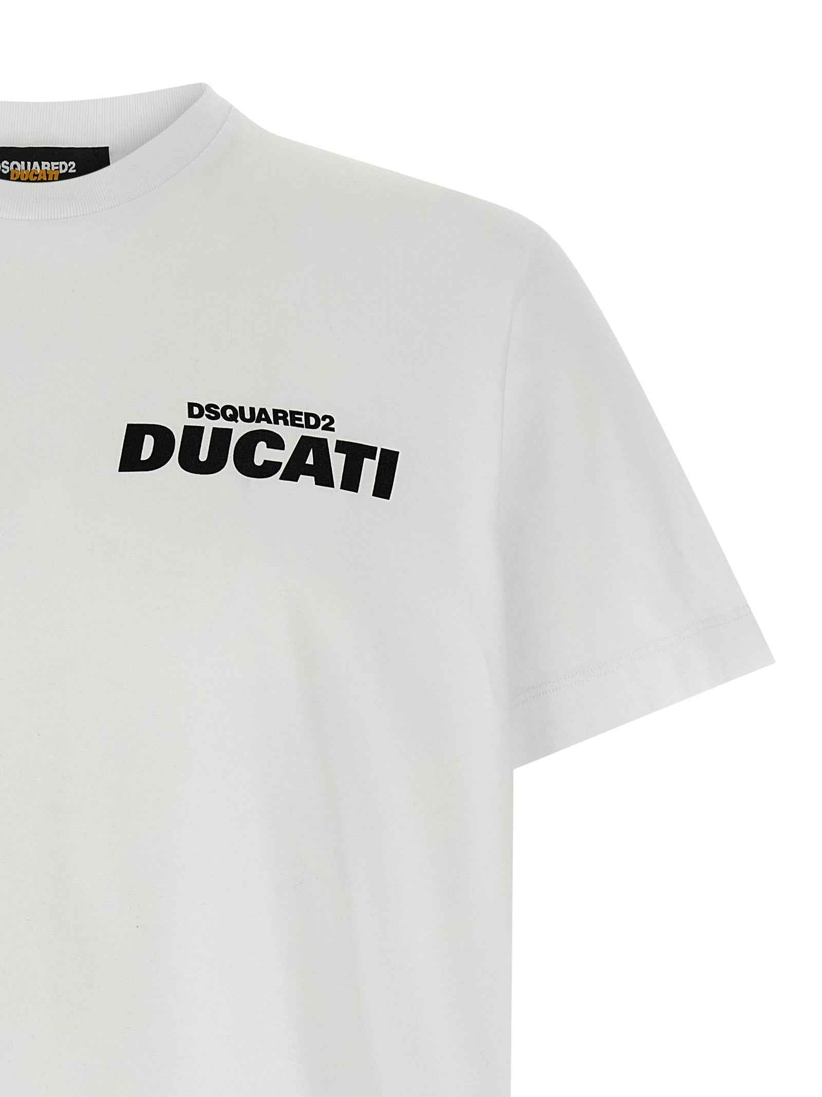 Dsquared² Bicolor Cotton T-Shirt