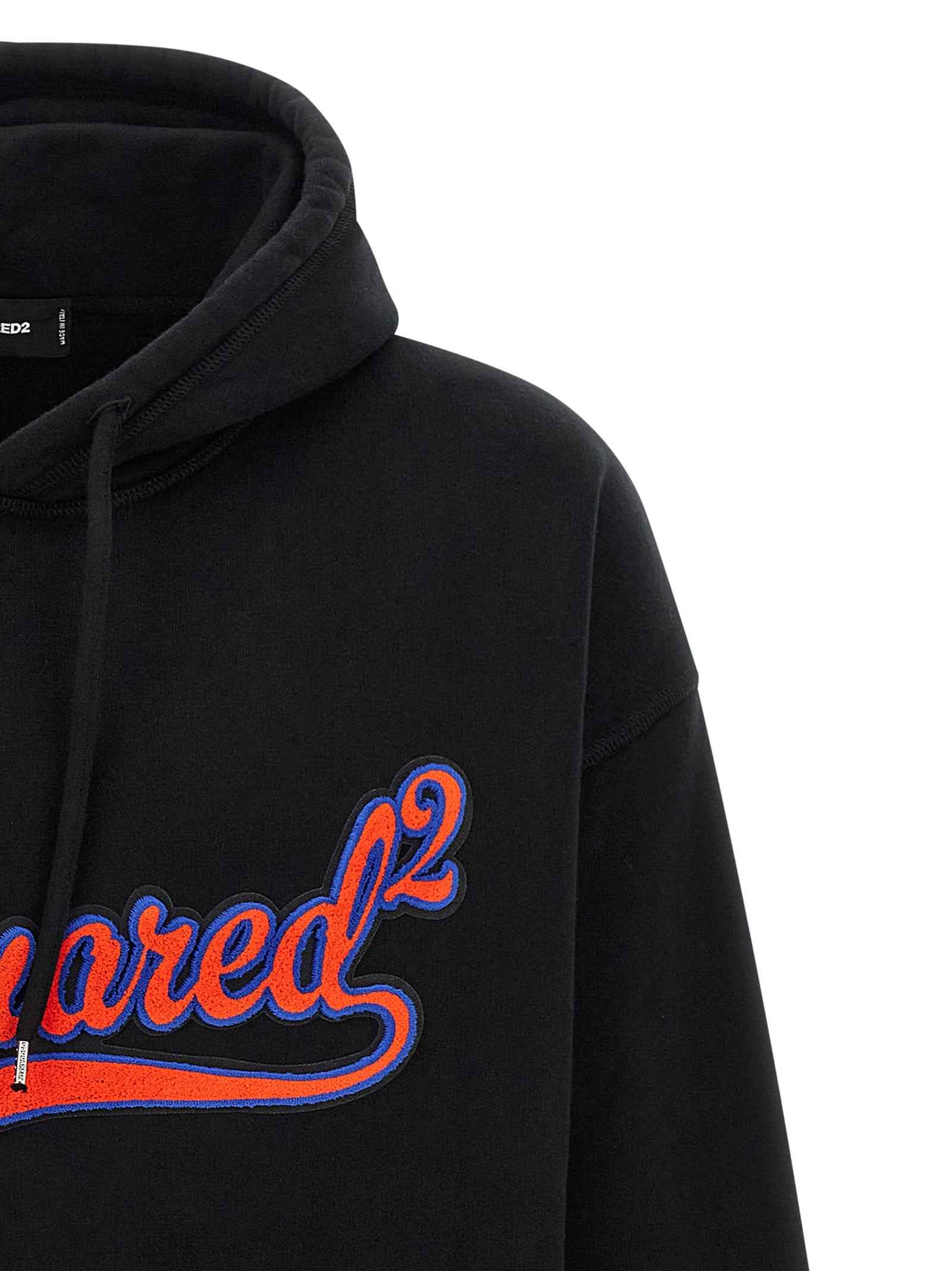 Dsquared² Black Cotton Sweatshirt