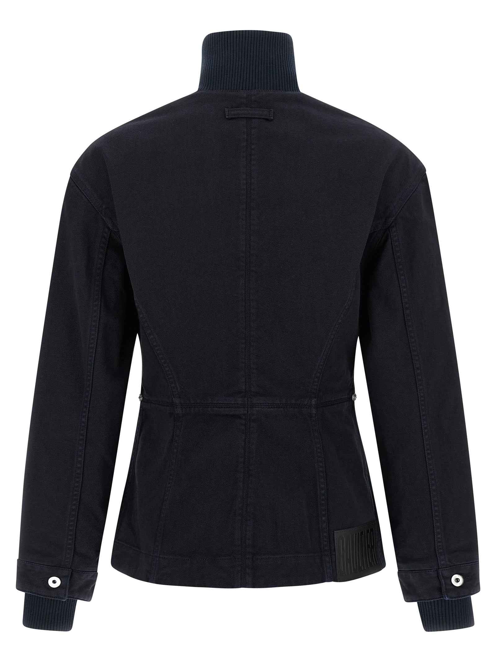 Jean Paul Gaultier Blue Cotton Denim Jacket