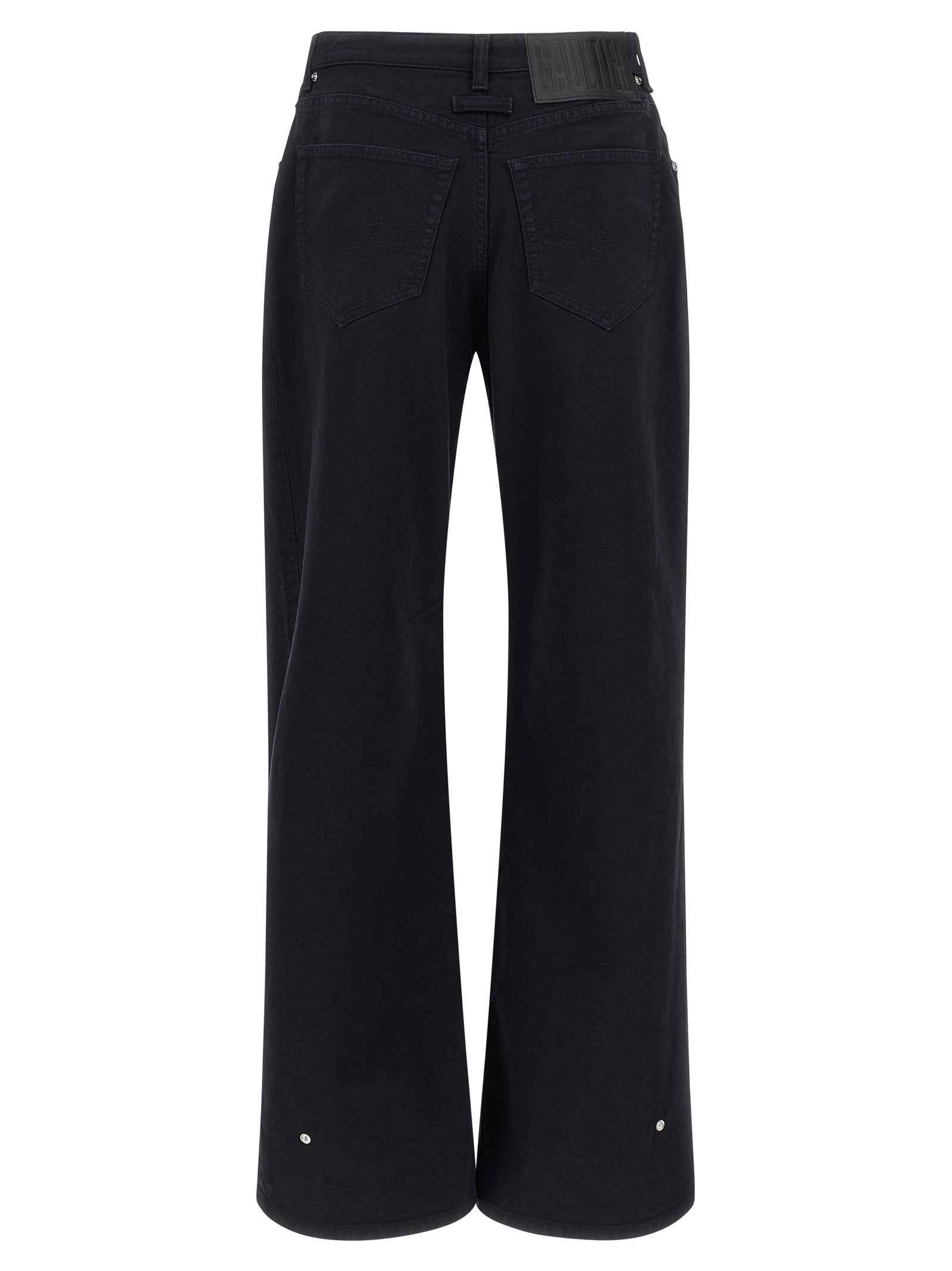 Jean Paul Gaultier Blue Cotton Jeans Denim