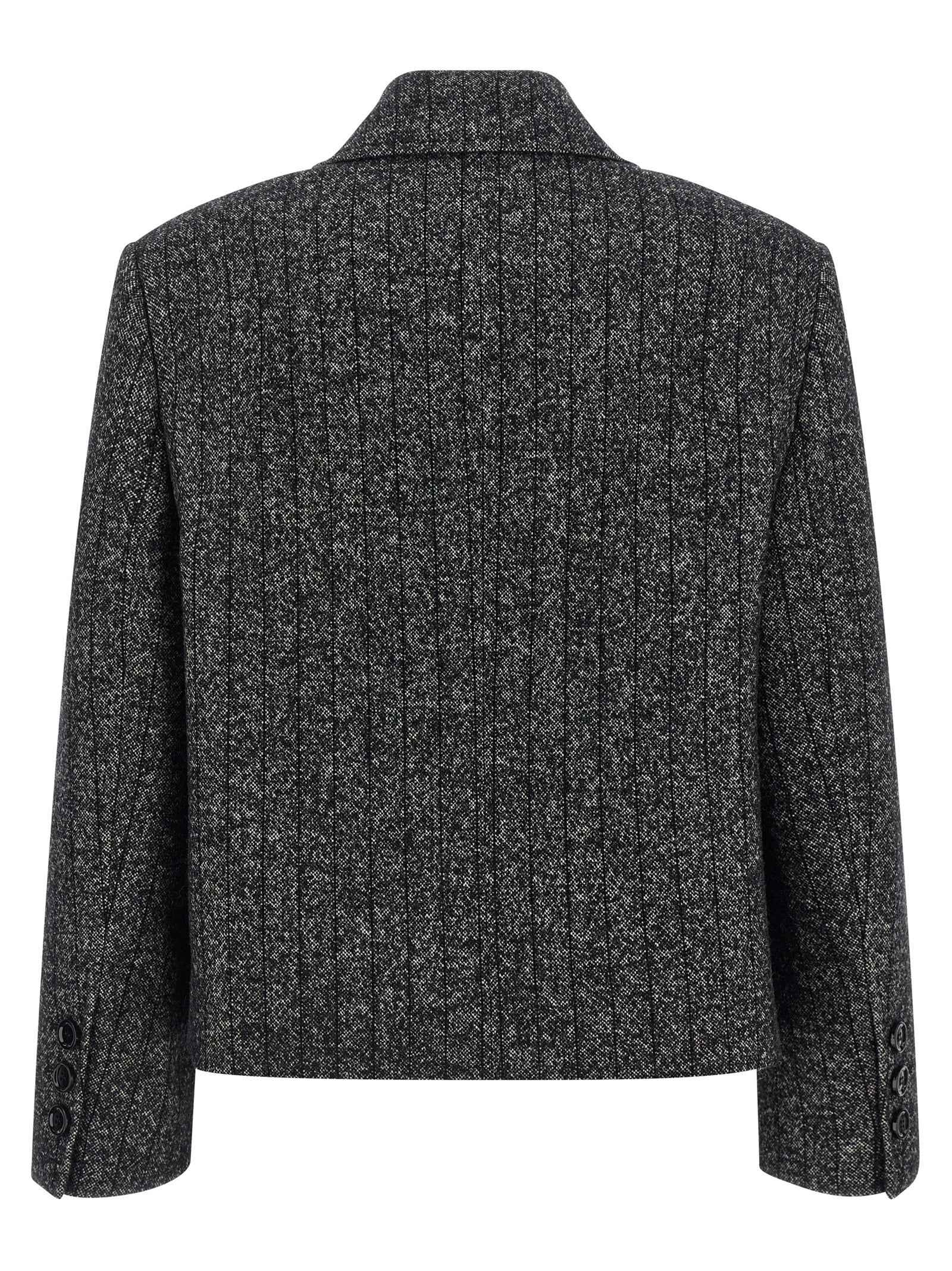 Dolce & Gabbana Bicolor Elastane Blazer