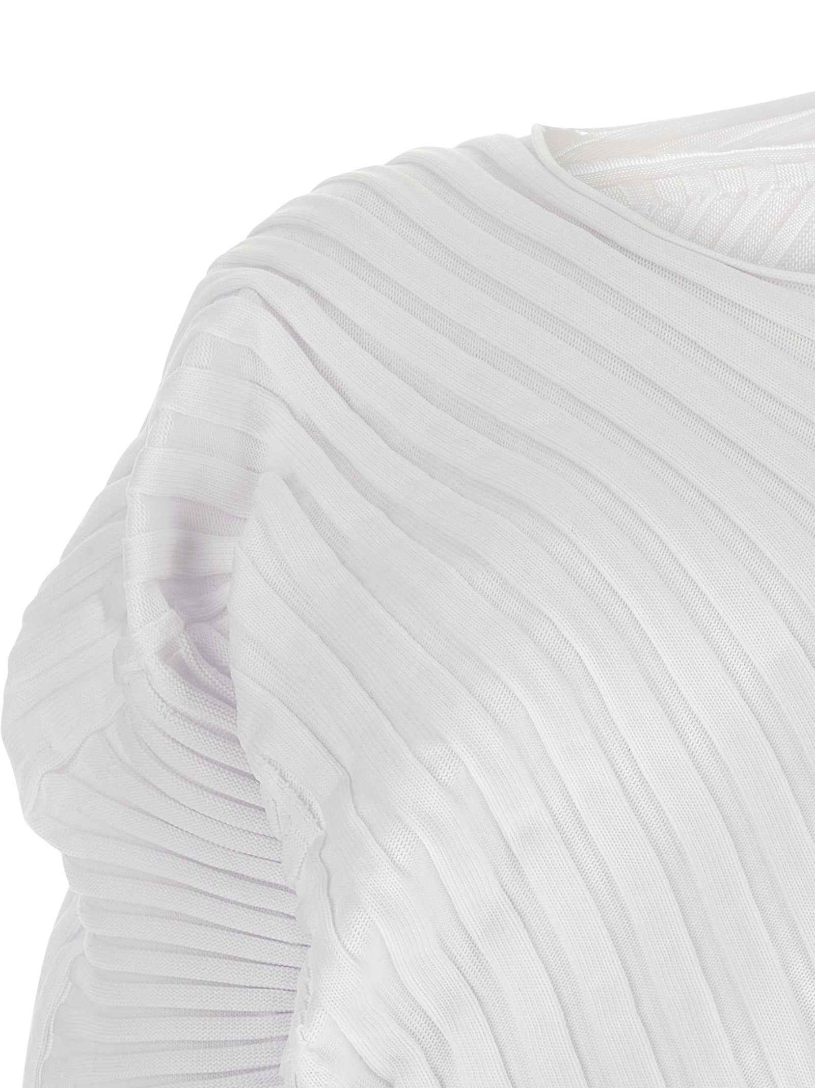 Issey Miyake White Polyester Casual Dress