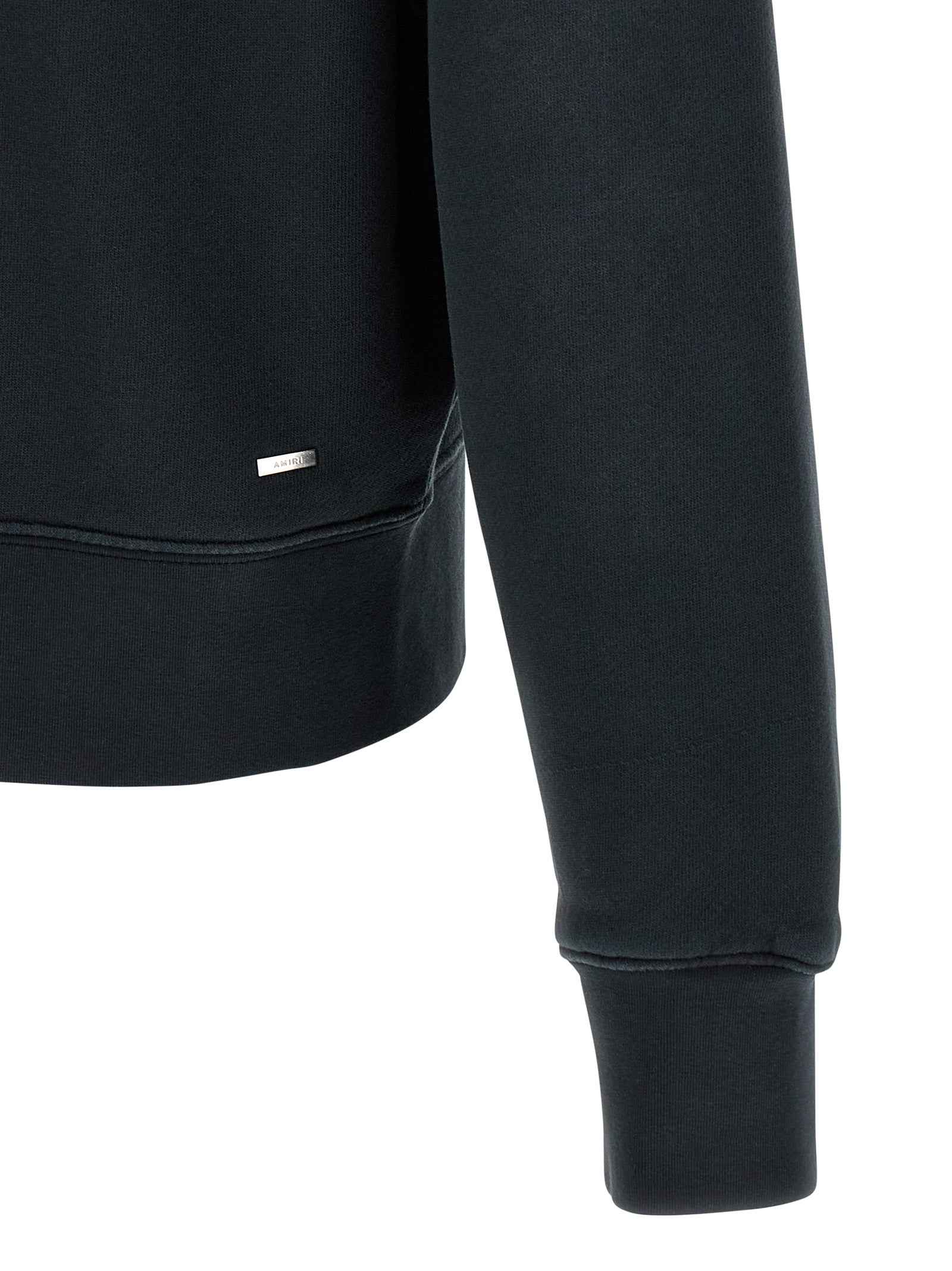 Amiri Black Cotton Sweatshirt