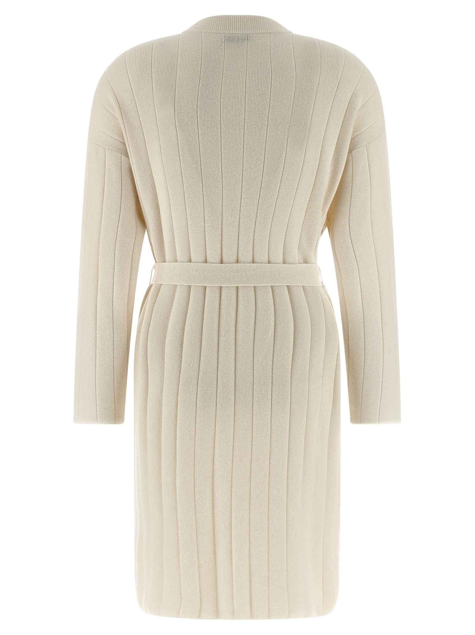 Max Mara White Cashmere Cardigan
