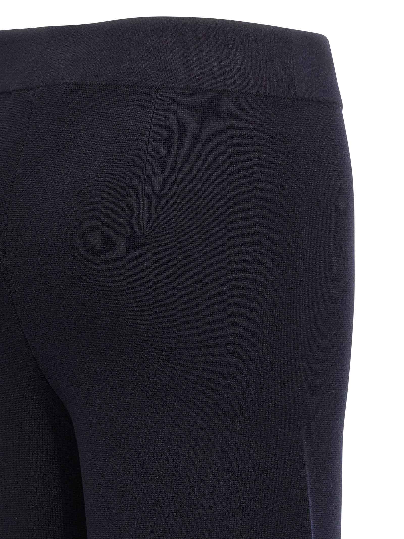 Max Mara Blue Viscose Casual Pants