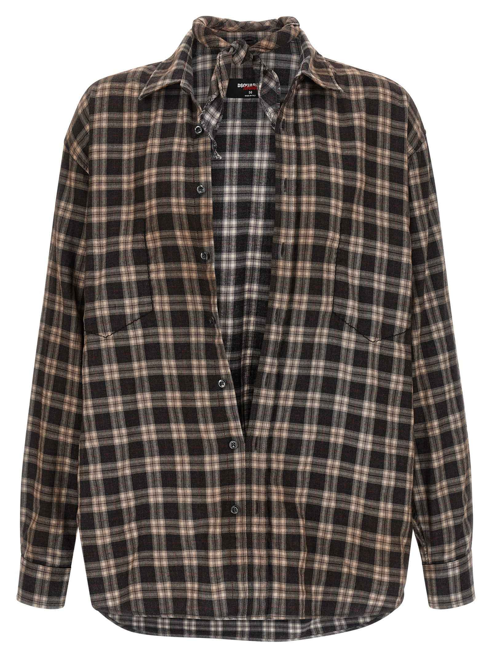 Dsquared² Multicolor Cotton Blouse