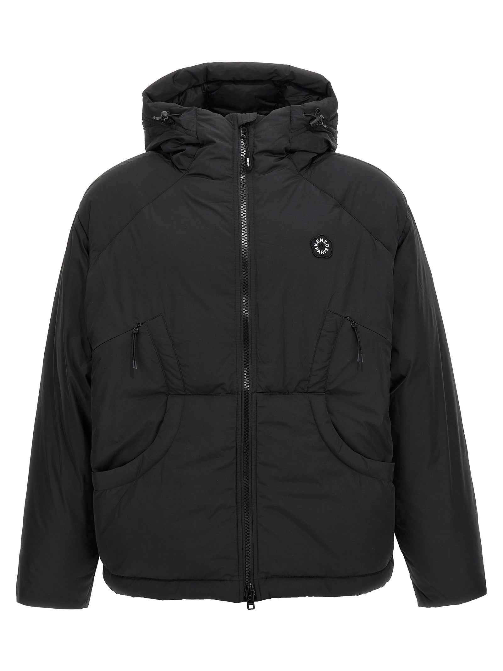 Kenzo Black Polyester Shell Jacket
