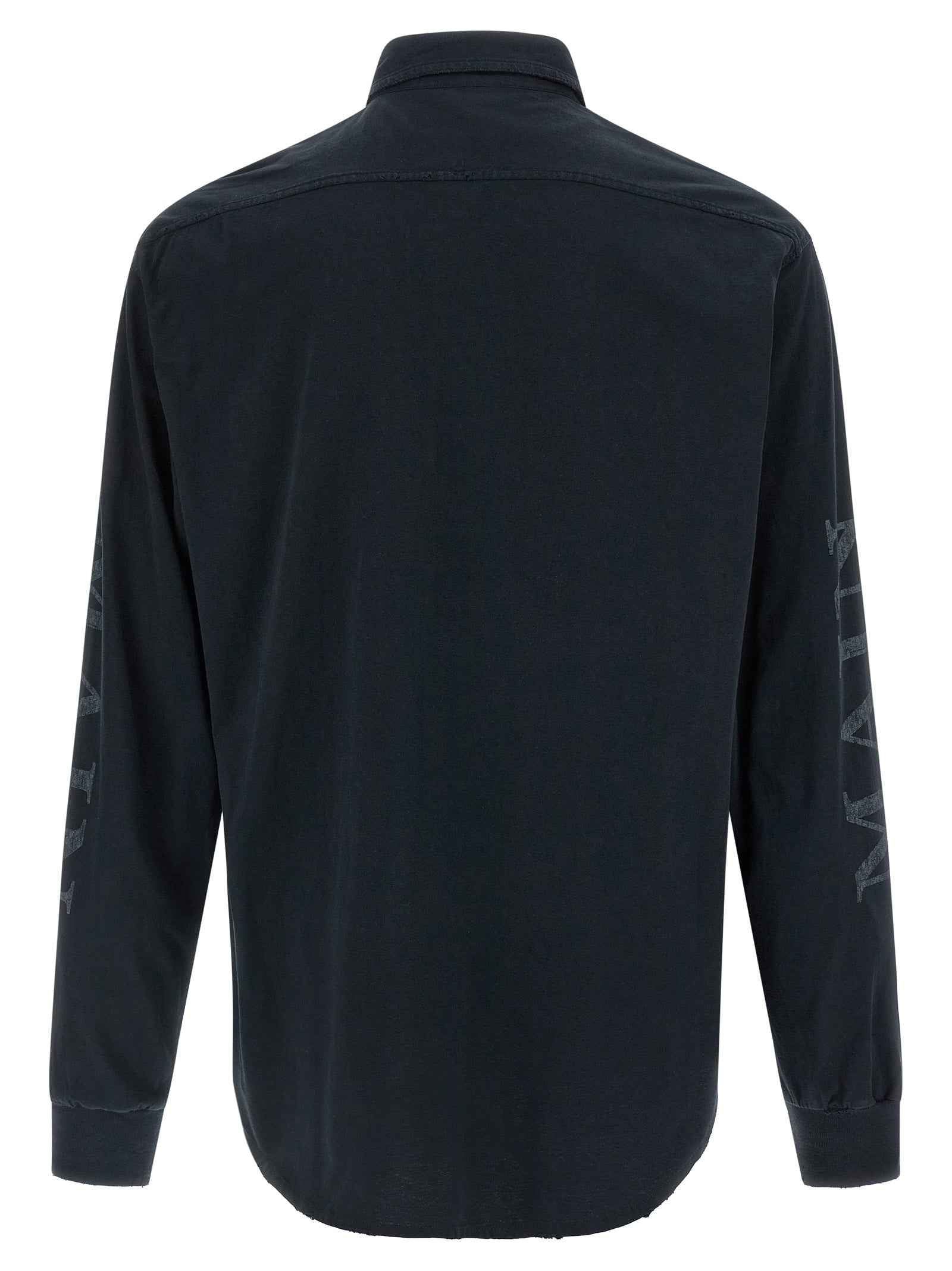Balenciaga Black Cotton Blouse