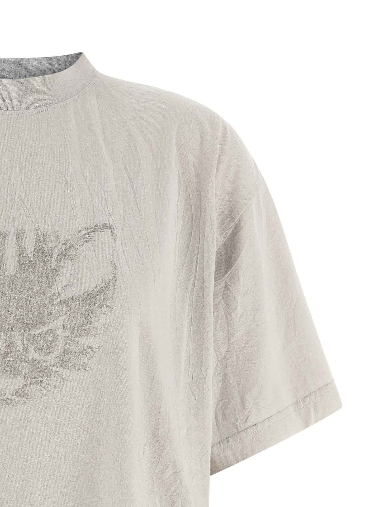 Balenciaga White Cotton T-Shirt