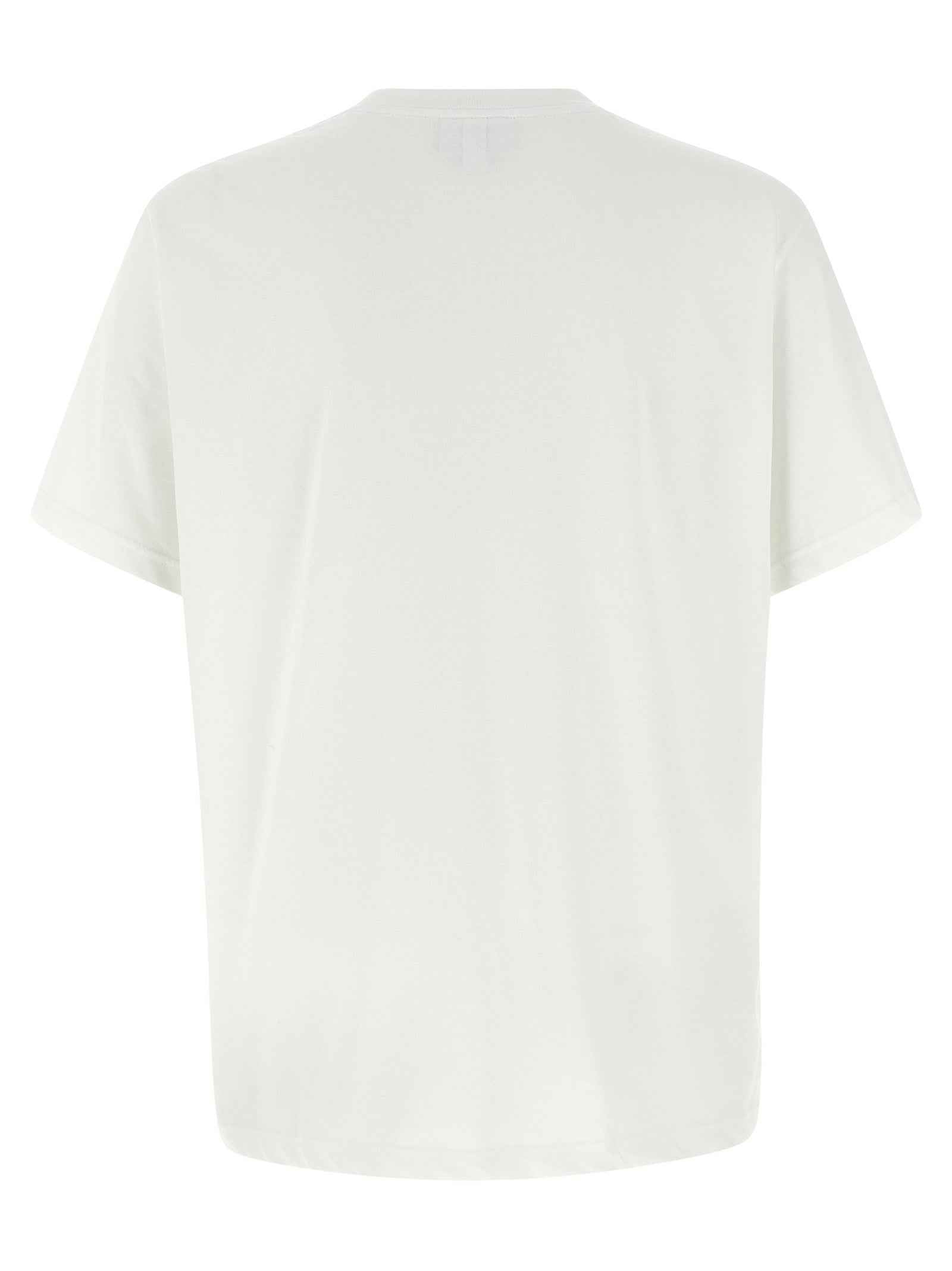 Lacoste White Cotton T-Shirt