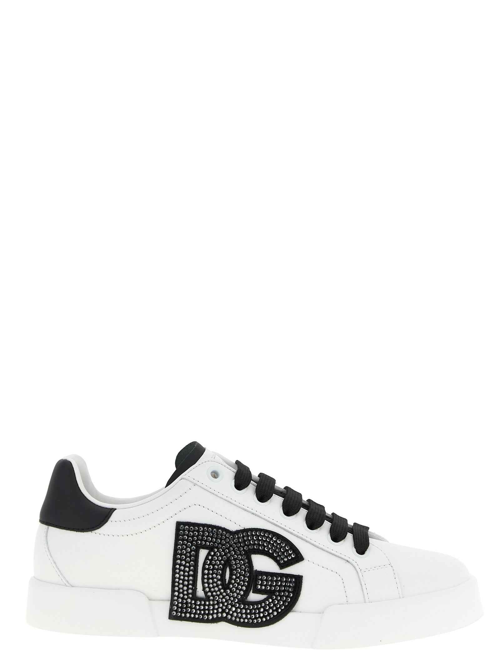 Dolce & Gabbana Bicolor Calfskin Sneakers