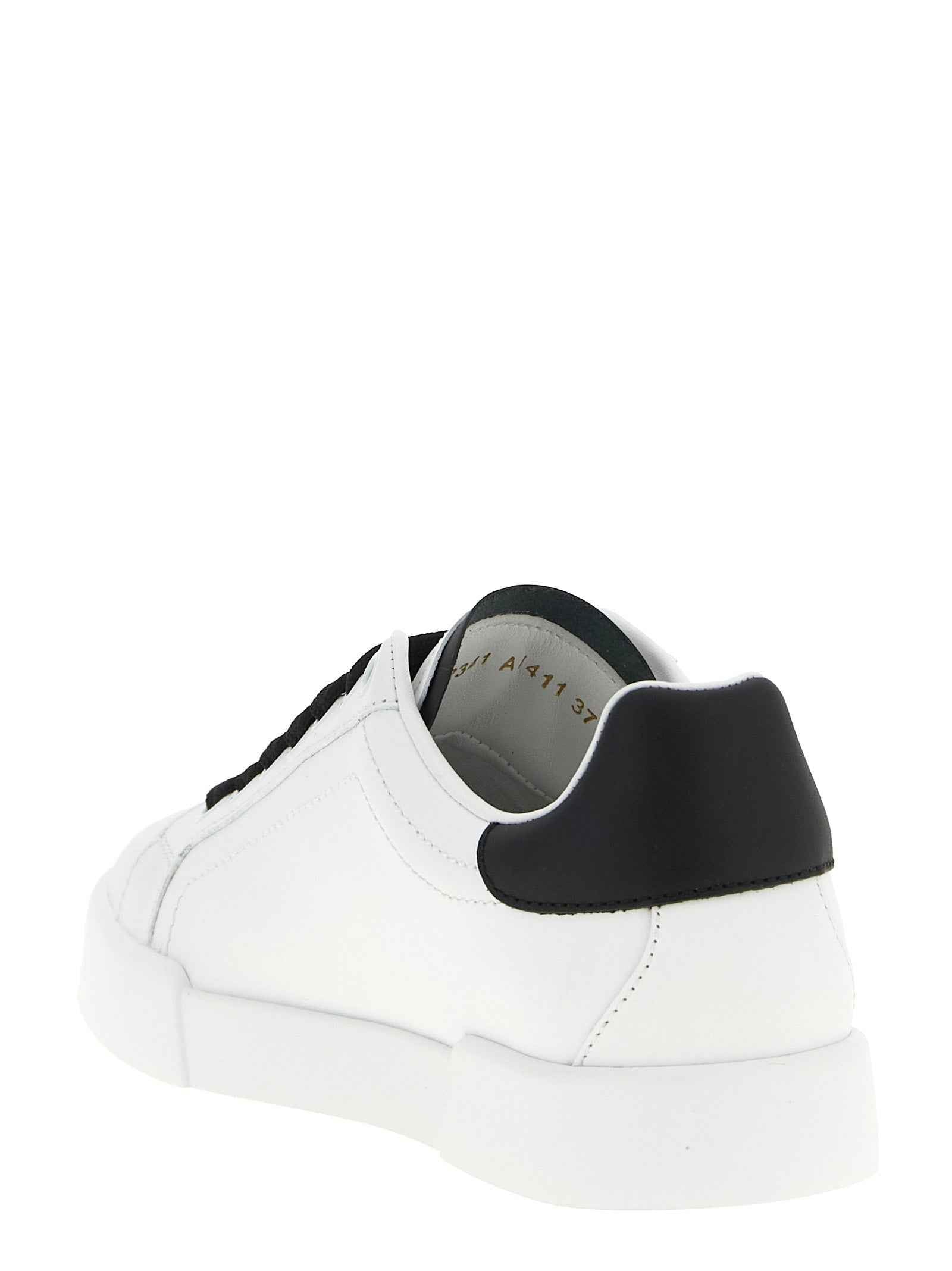 Dolce & Gabbana Bicolor Calfskin Sneakers