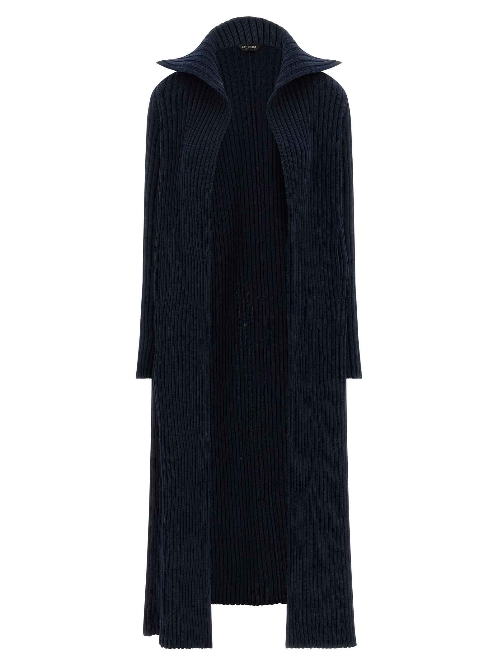 Balenciaga Blue Polyester Cardigan