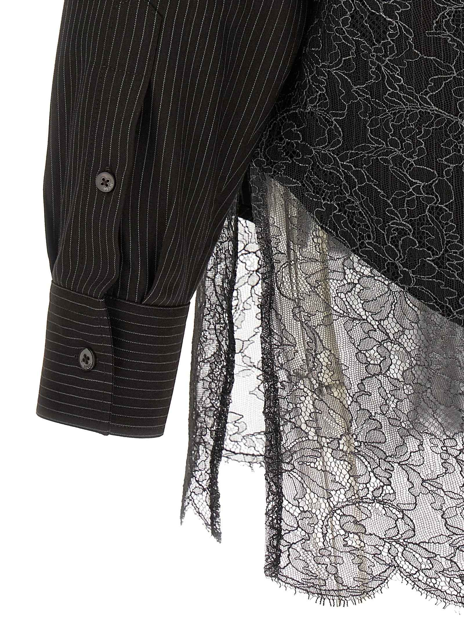 Fendi Brown Virgin Wool Blouse