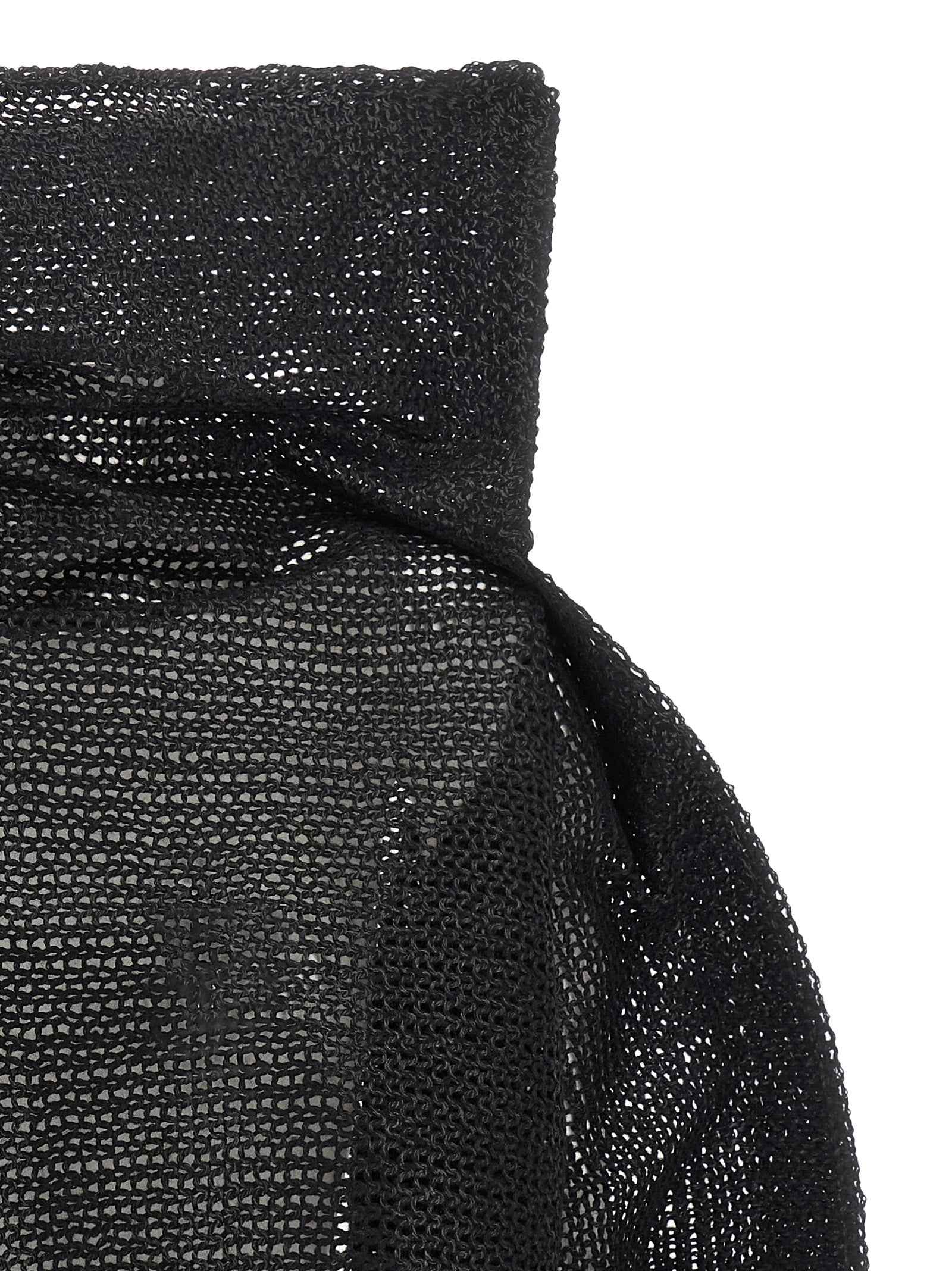 Issey Miyake Black Wool Sweatshirt