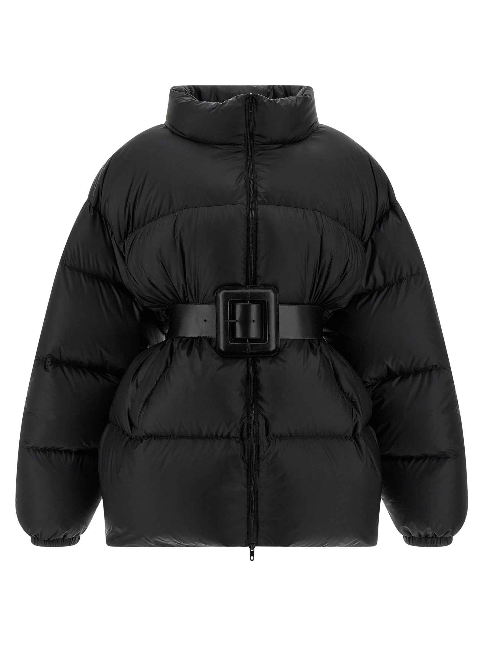Balenciaga Black Polyamide Full-Length Jacket