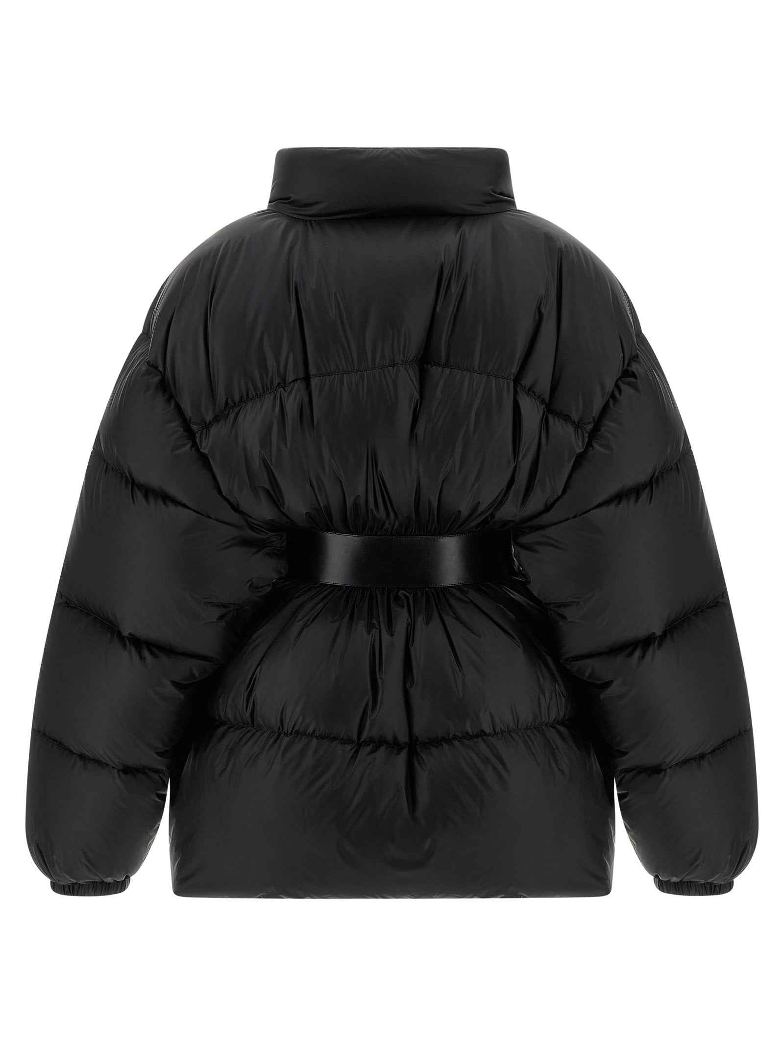 Balenciaga Black Polyamide Full-Length Jacket