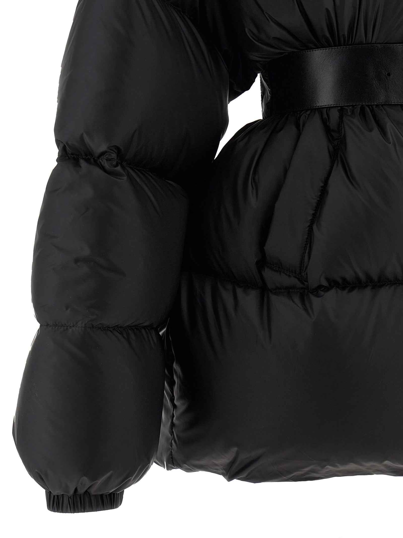 Balenciaga Black Polyamide Full-Length Jacket